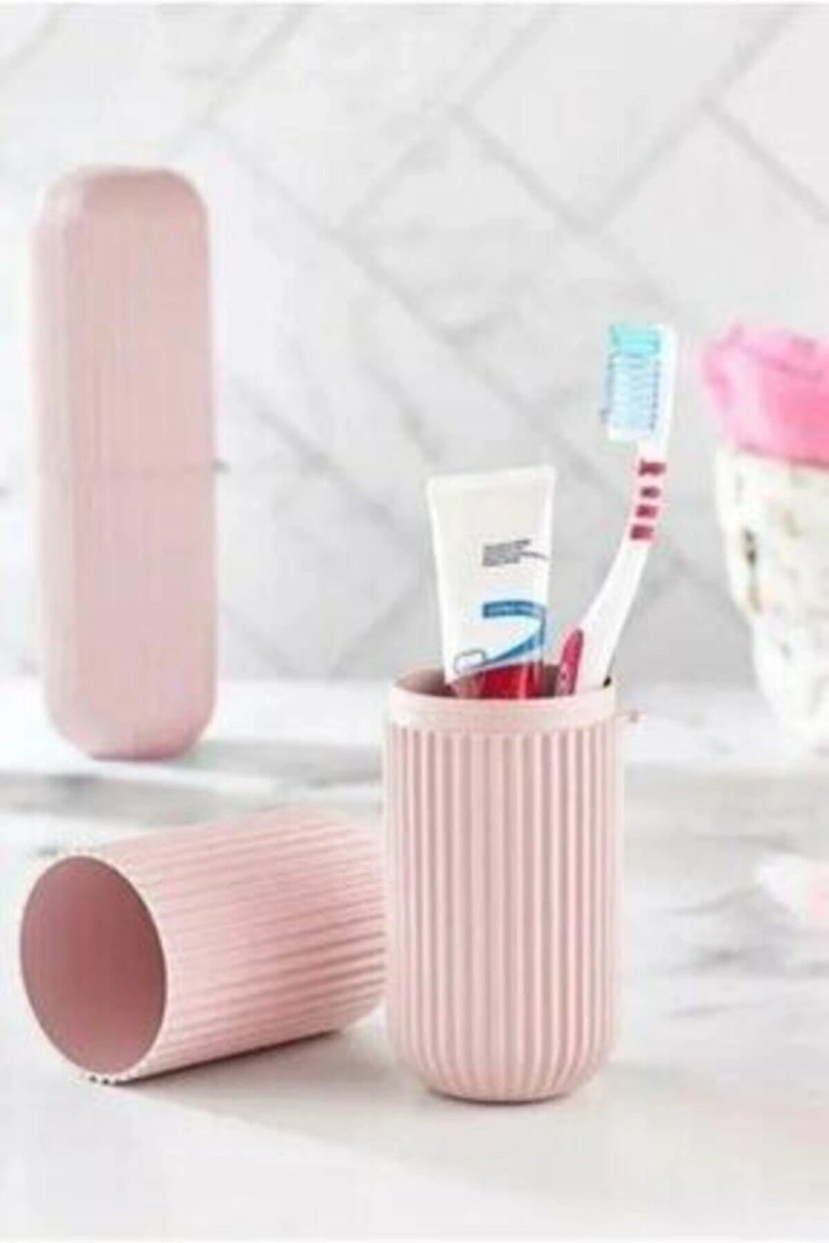 Organizer Seyahat Tipi Aksesuar Taşıma Kabı Gözlük Diş Macunu Saklama Kutusu Makyaj Fırçası Kutusu