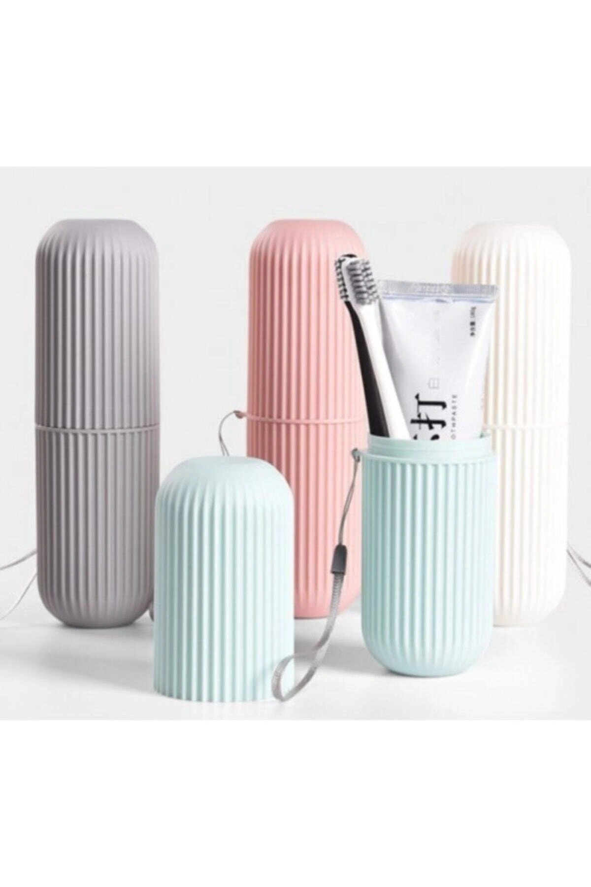 Organizer Seyahat Tipi Aksesuar Taşıma Kabı Gözlük Diş Macunu Saklama Kutusu Makyaj Fırçası Kutusu