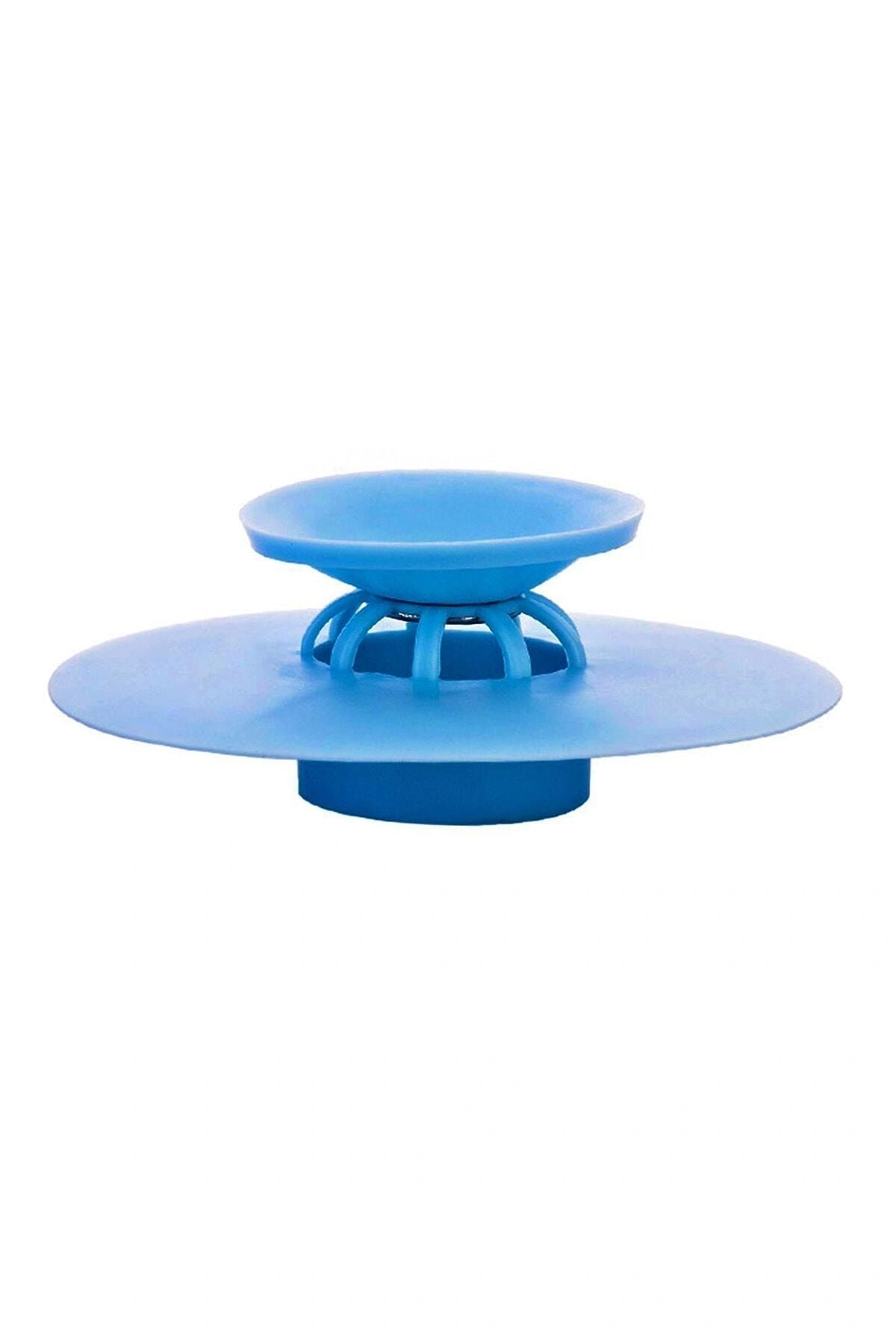 2 Kademeli Dokunmatik Lavabo Tıkacı Silikon Lavabo Gider Tıpası