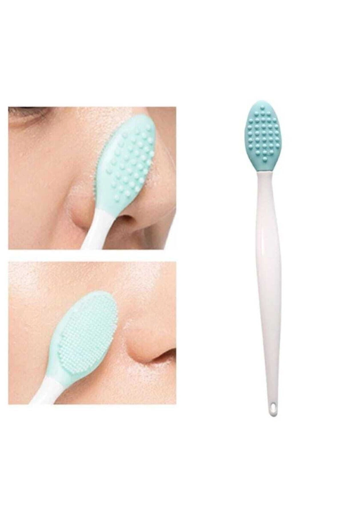 Burun Siyah Nokta Cilt Ve Yüz Temizleyici Peeling Fırça Çilek Fırça