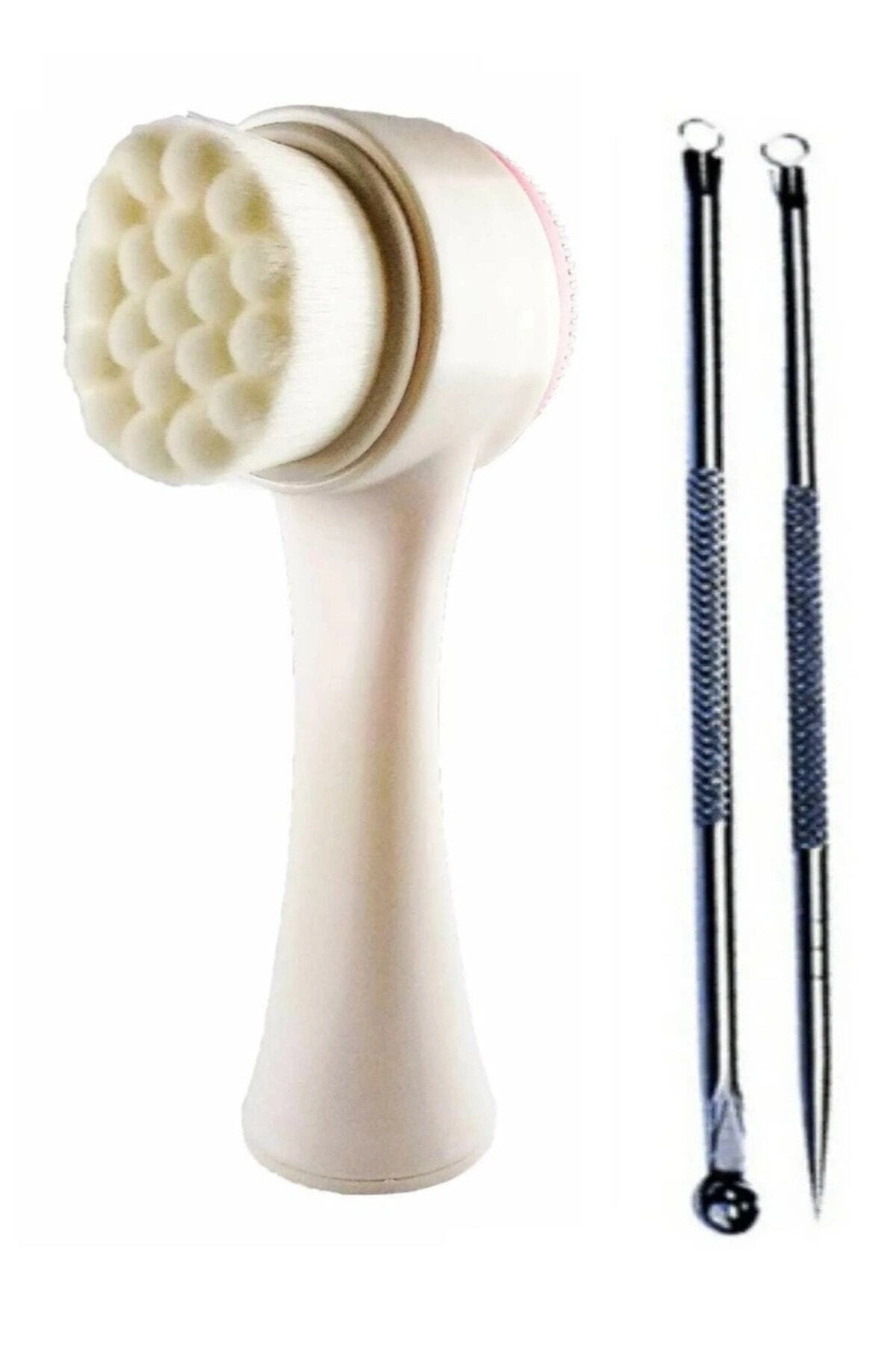 Cilt Ve Yüz Temizleme Fırçası Akne Ve Siyah Nokta Temizleyici Komedon