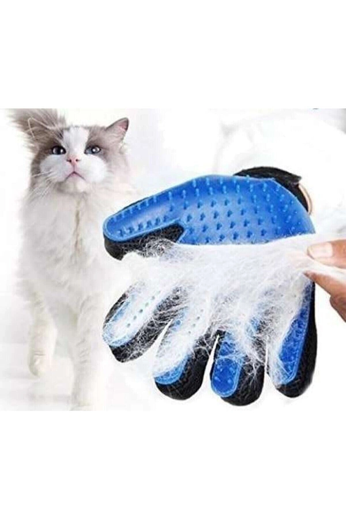 Kedi Köpek Tüy Toplayıcı Eldiven Evcil Hayvan Tüy Toplama Eldiven