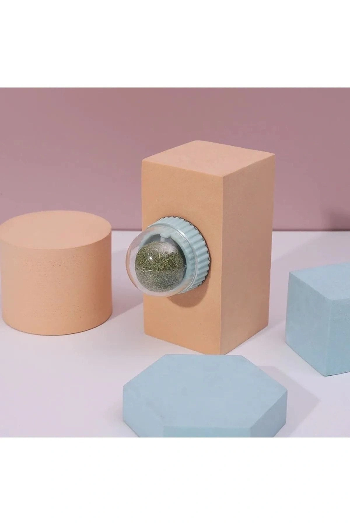 Catnipli Yenilebilir Kedi Nanesi Otu Yalama Oyun Topu Oyuncağı