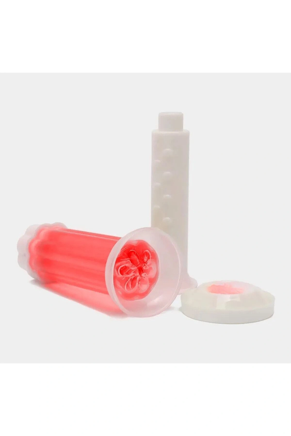 Wc Tuvalet Temizleme Jeli Klozet Jel Blok Koku Giderici Desenli Klozet Jeli Kırmızı 1 Adet