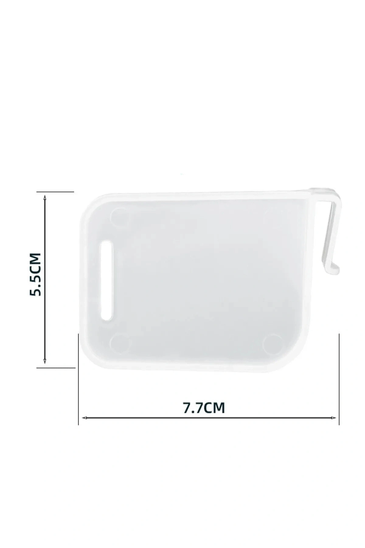 Kelepçeli Askı Pratik Cırt Model Portatif Askı Kancalı Banyo Mutfak Askısı 2 Li Paket 1 Adet