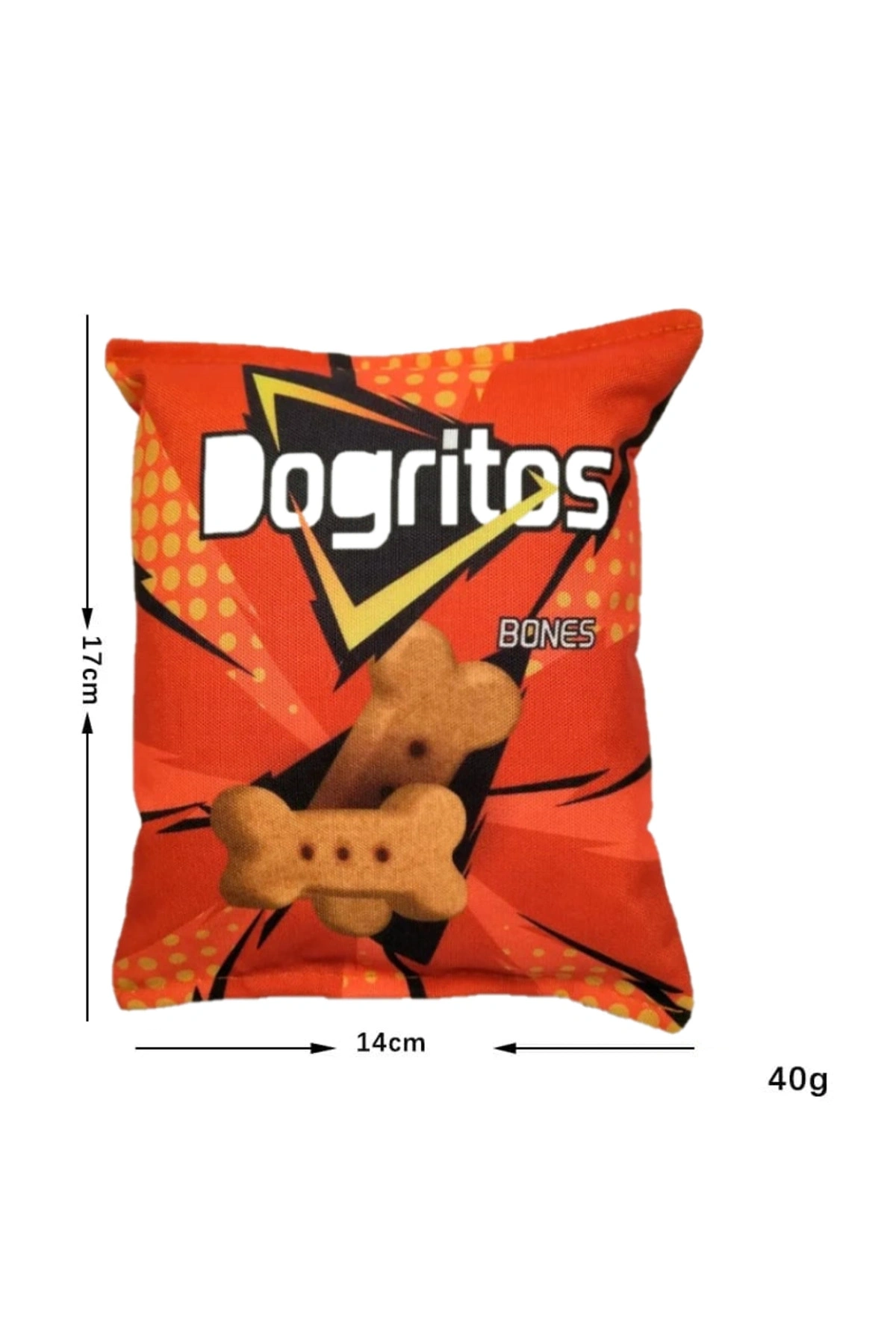 CİPS DAYANIKLI CIZIRTILI VE KETİ OTLU KEDİ OYUNCAĞI ( DOGRİTOS ) 1 ADET