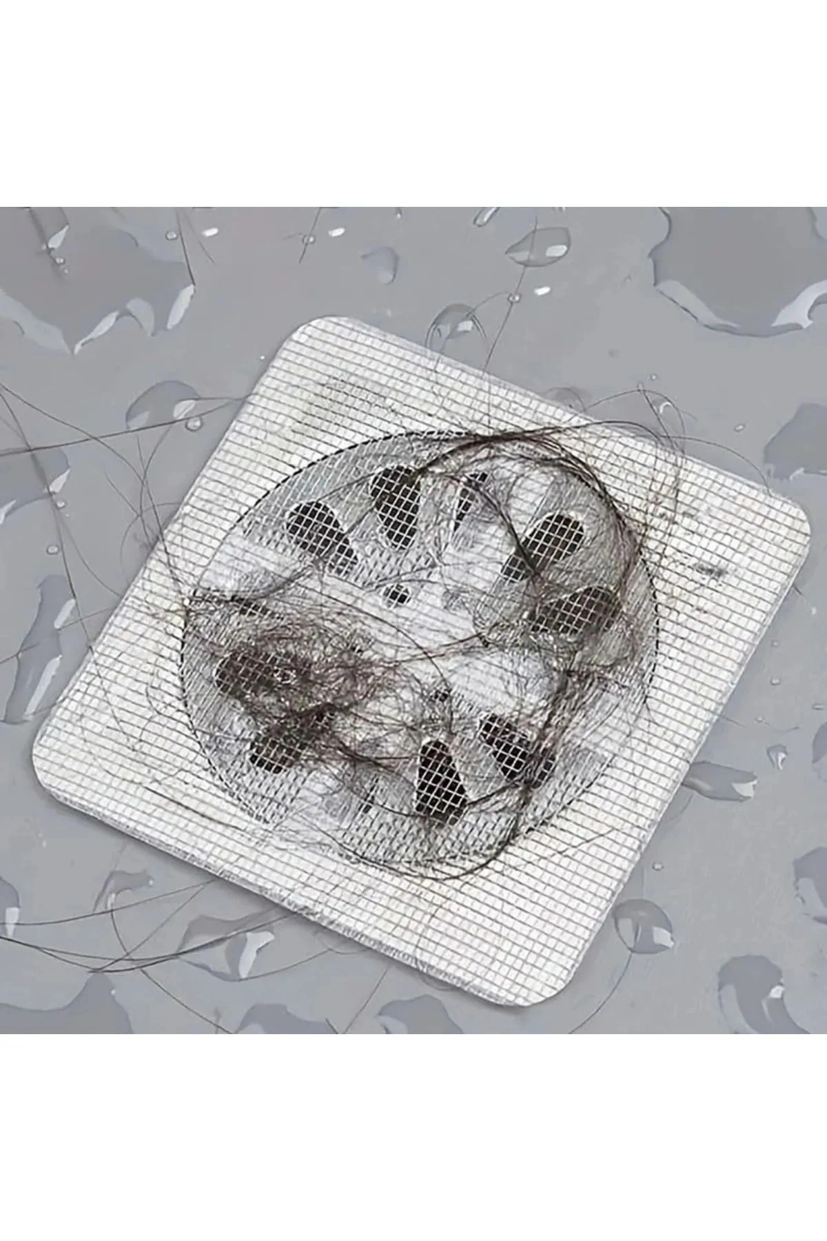 10 Adet Banyo Gider Süzgeci Saç Yakalayıcı Süzgeç Banyo Duş Gider Tıkanık Önleyici Süzgeç