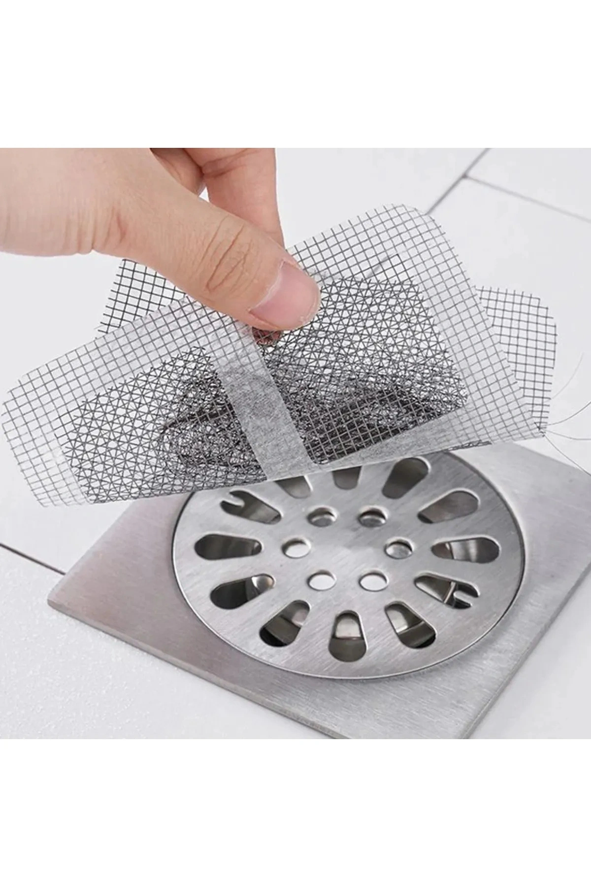 10 Adet Banyo Gider Süzgeci Saç Yakalayıcı Süzgeç Banyo Duş Gider Tıkanık Önleyici Süzgeç