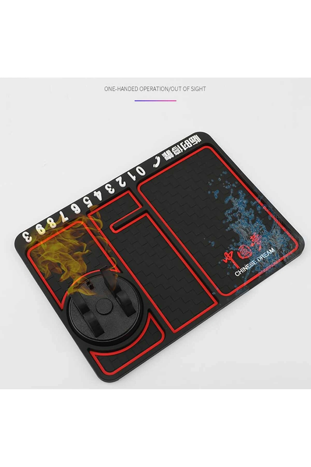 Araç Içi Kaydırmaz Torpido Organizeri Sihirli Ped  Telefon tutucu Torpido Kaydırmaz Ped