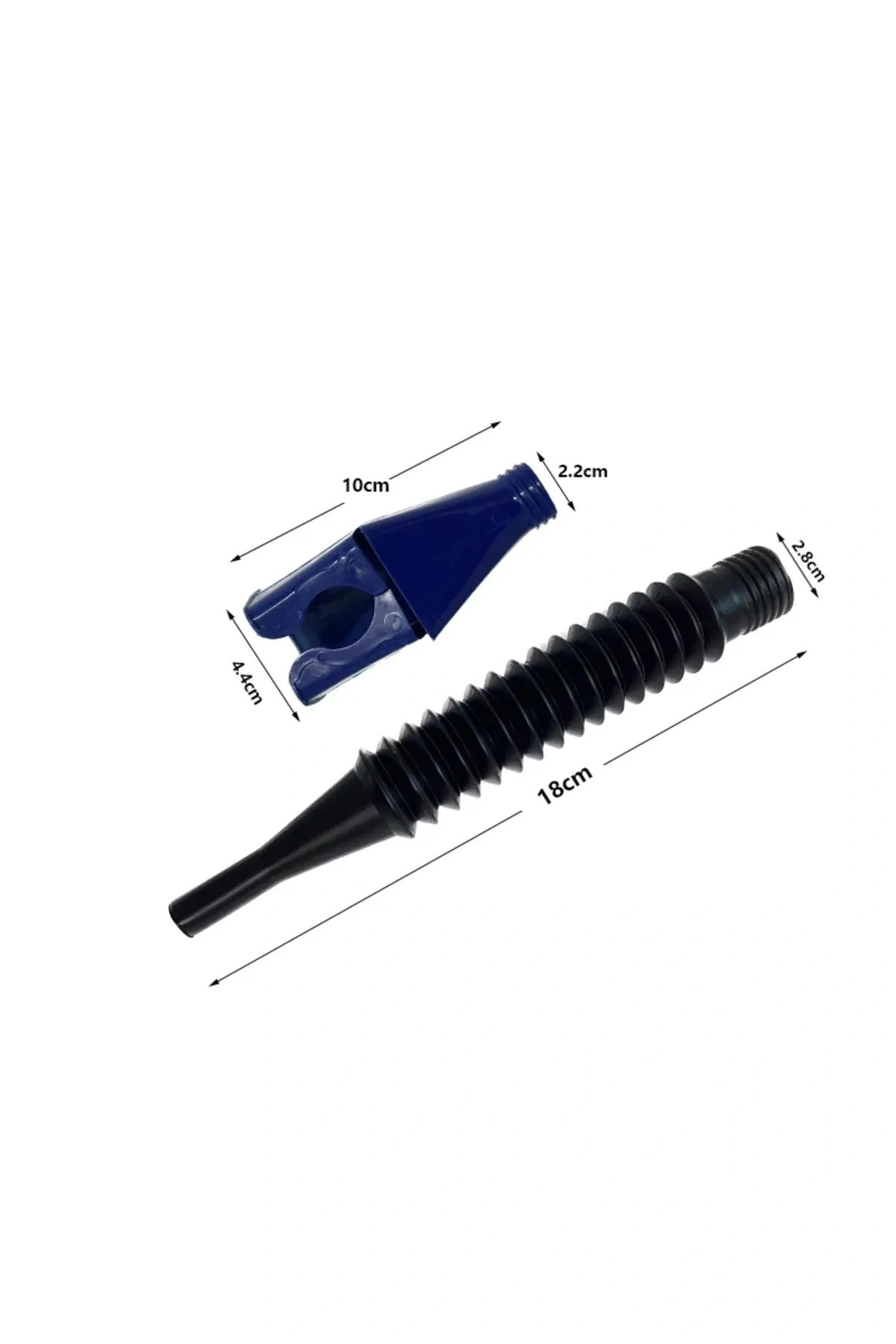 Araç Yağ Benzin Doldurma Hunisi Açılabilir Yer Kaplamaz Yağ Benzin Dökme Aparatı 2 Adet