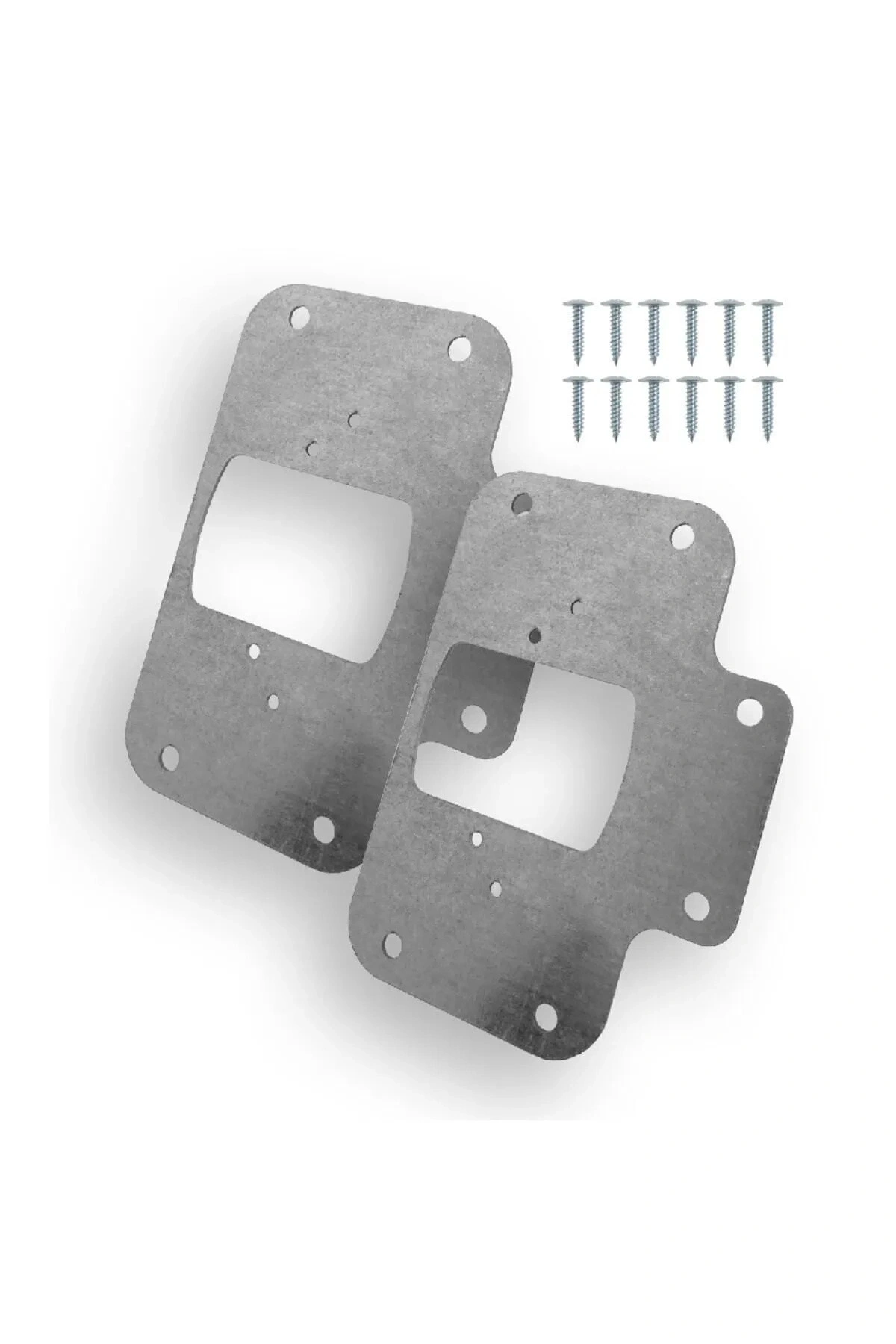 Menteşe Tamir Sacı Pratik Paslanmaz Dolap Tamir Onarım Kiti Kapak Menteşe Tamir Onarım Seti 2 Adet