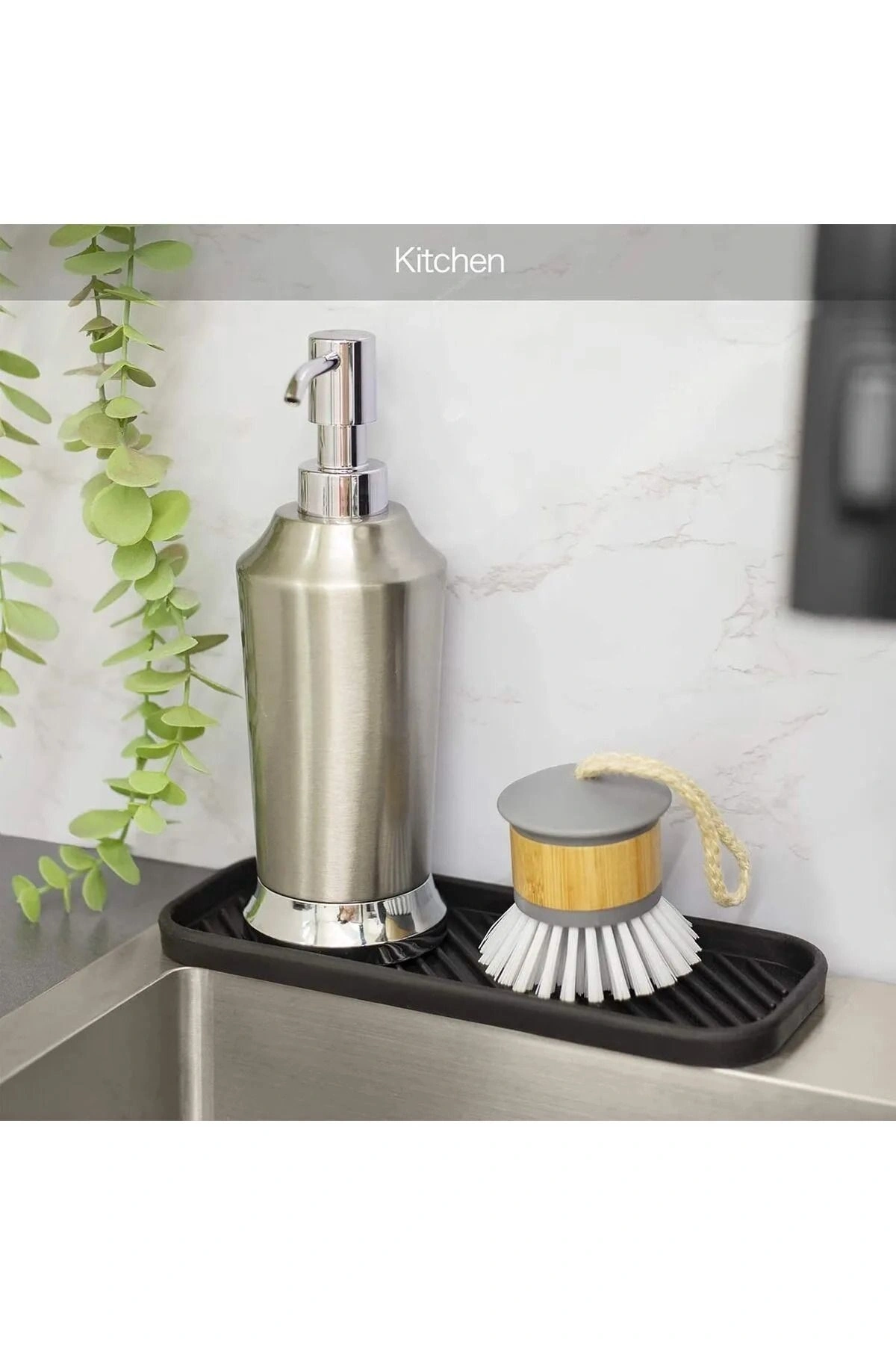 Silikon Yağdanlık Yağlık Standı Altlık ,çok Amaçlı Organizer Sunumluk ,sabunluk Altlığı 1 ADET GRİ