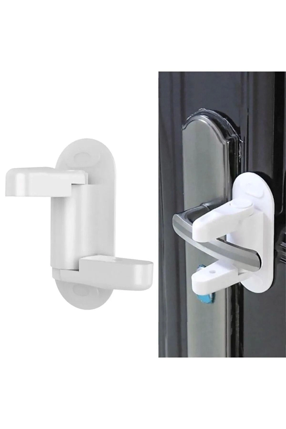 Manuel Çocuk Kapı Kilidi Kendinden Yapışkanlı Bebek Emniyet Kilidi Pratik Çok Fonksiyonlu Kilit