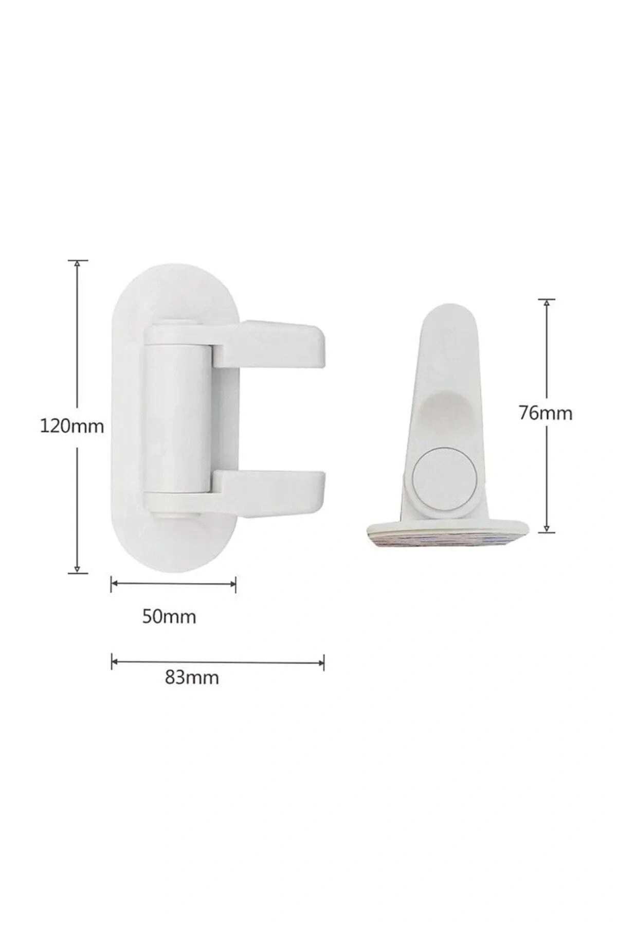 Manuel Çocuk Kapı Kilidi Kendinden Yapışkanlı Bebek Emniyet Kilidi Pratik Çok Fonksiyonlu Kilit