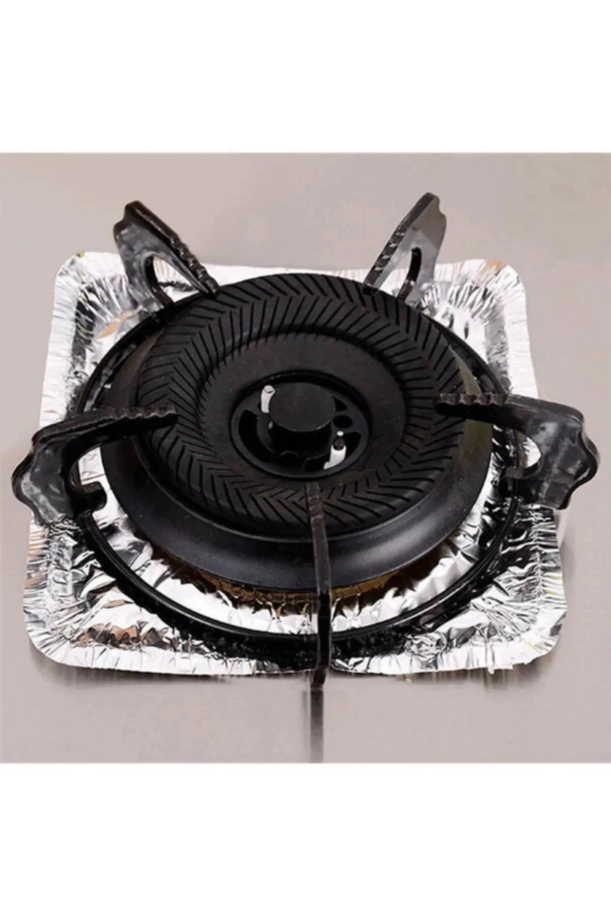 Tekrar Kullanılır 10lu Ocak Üstü Koruyucu Leke Önleyici Isıya Dayanıklı Ocak, Izgara Koruyucu Folyo