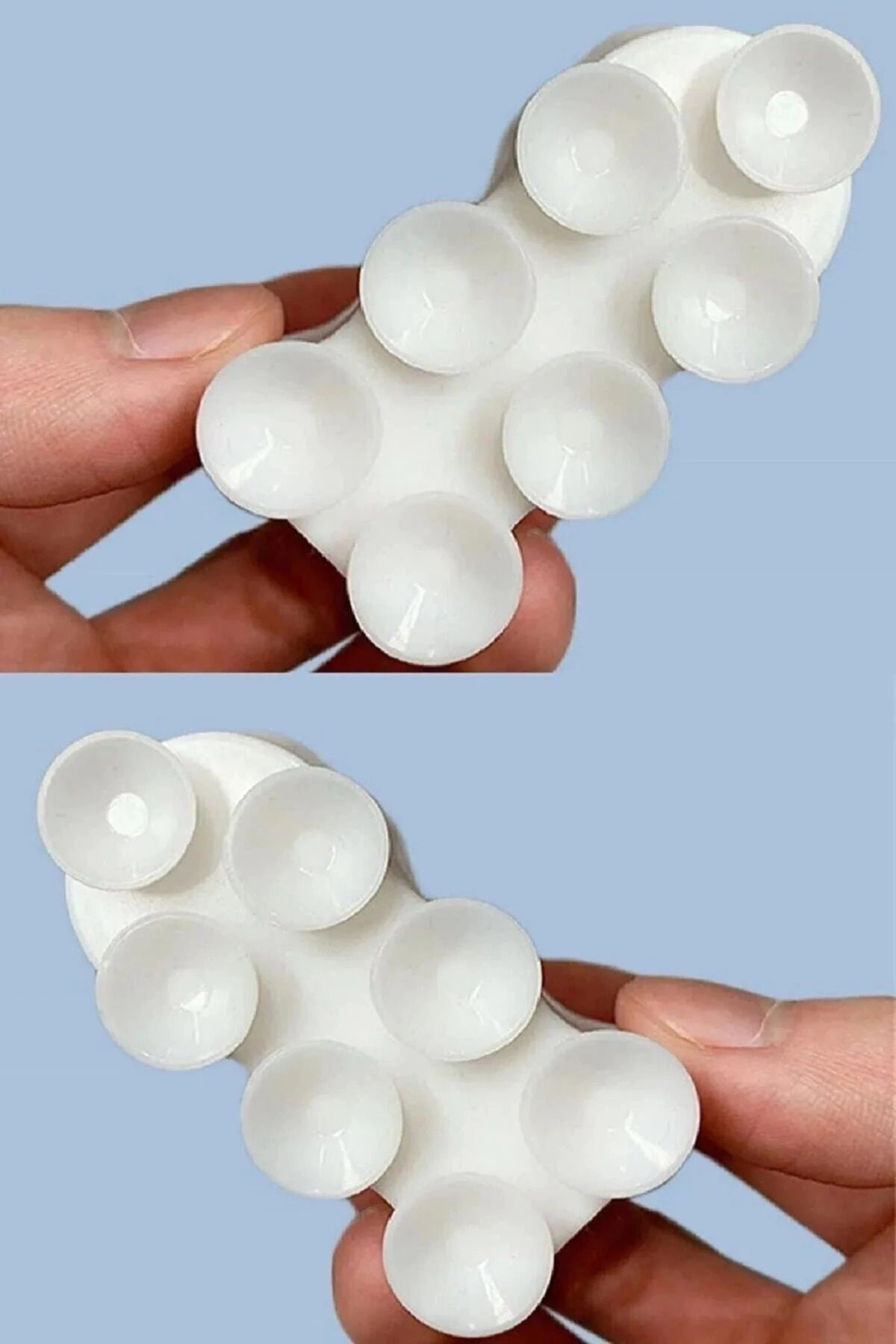 Vantuzlu Duş Başlığı Tutacağı Silikon Vantuzlu Banyo Başlığı Askı Tutucu Kanca Vakumlu Tutucu Aparat