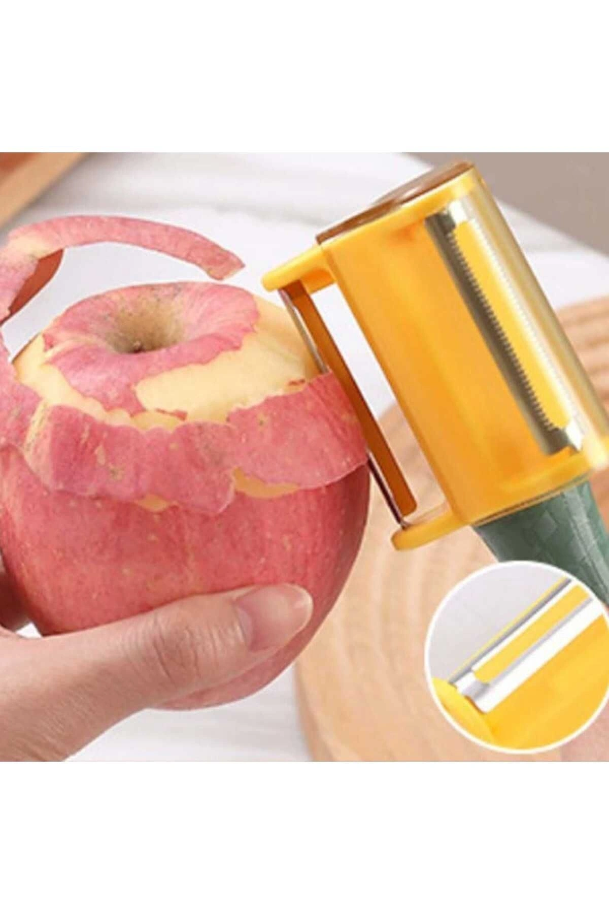 Meyve Sebze Soyacağı Kabuk Toplayıcı  Pratik Jülien  Soyucu 1 ADET