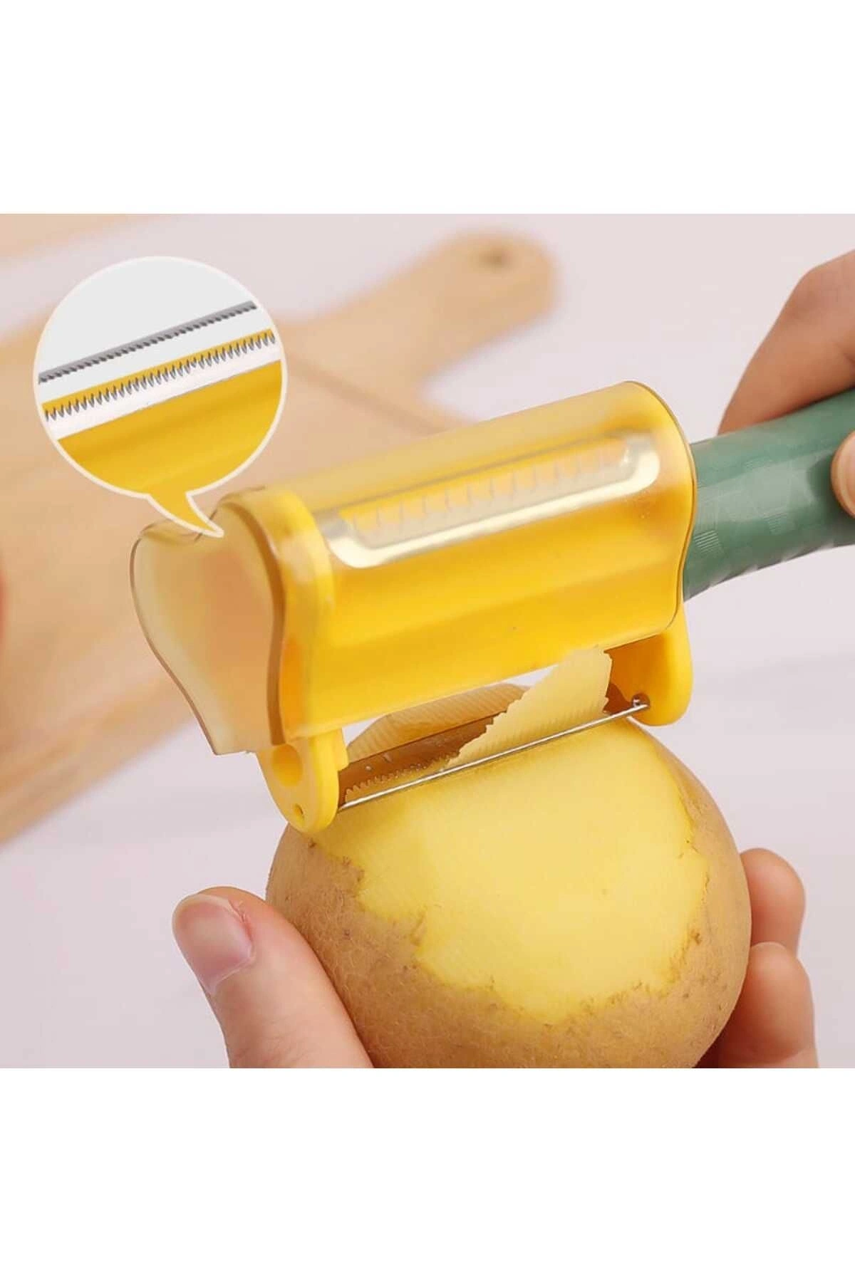 Meyve Sebze Soyacağı Kabuk Toplayıcı  Pratik Jülien  Soyucu 1 ADET