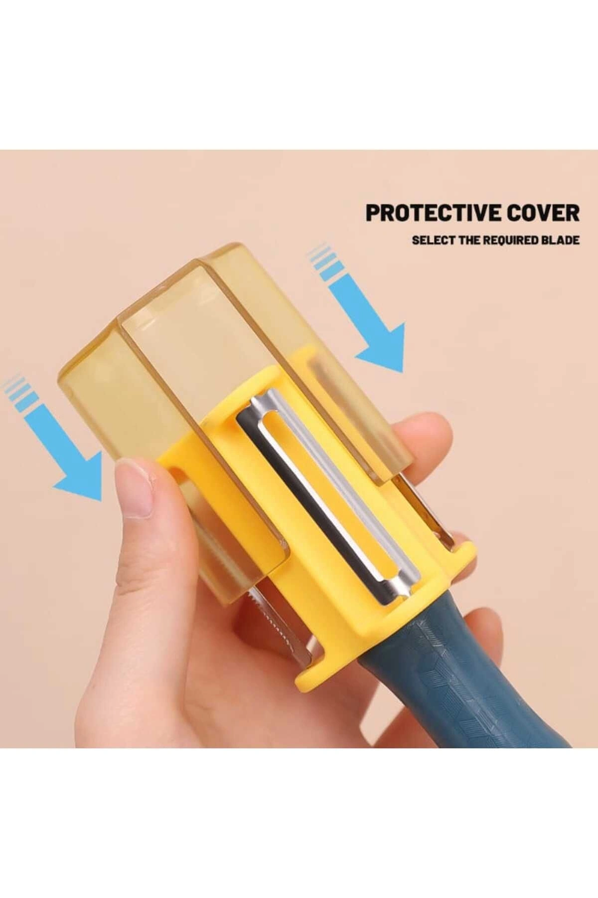 Meyve Sebze Soyacağı Kabuk Toplayıcı  Pratik Jülien  Soyucu 1 ADET