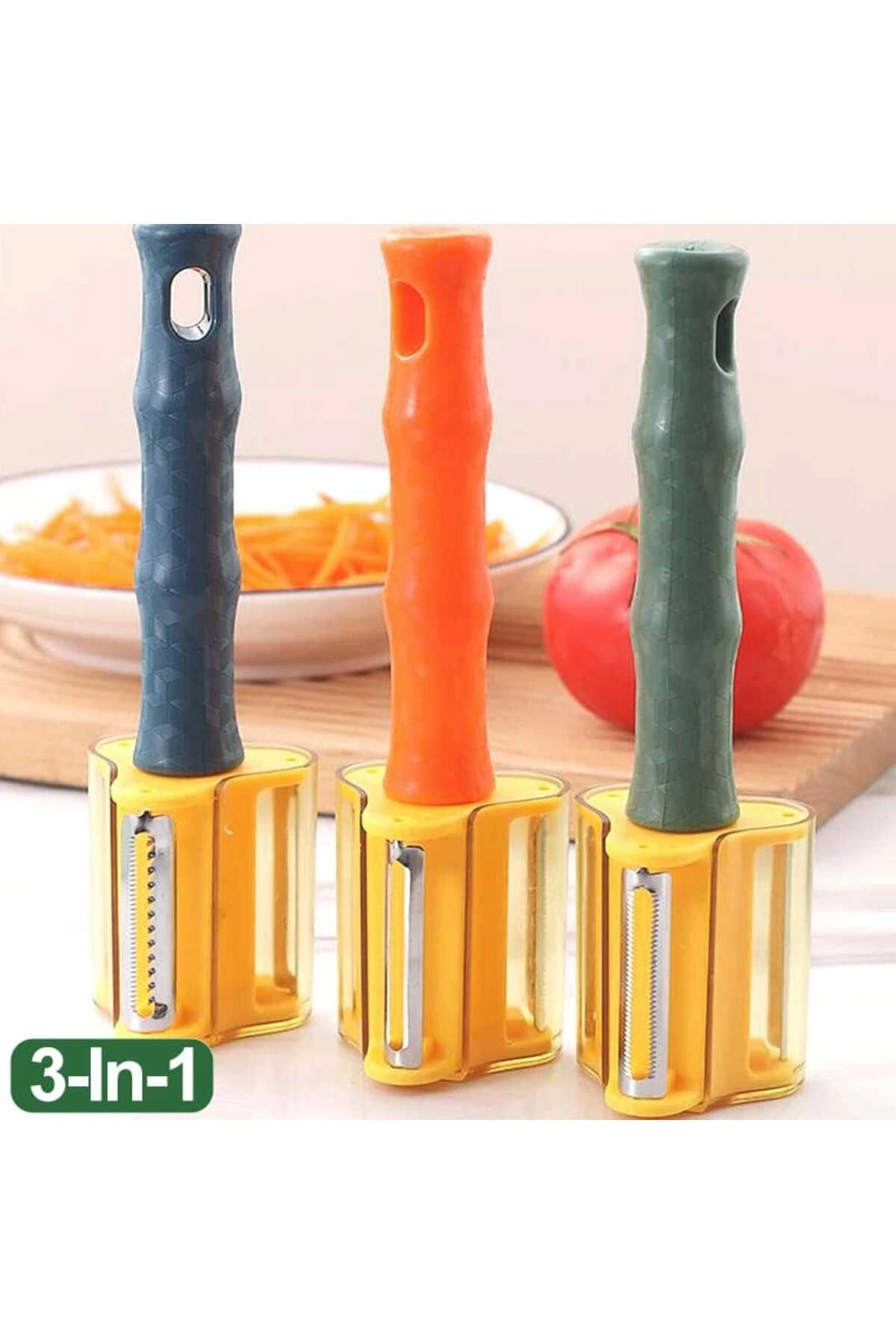 Meyve Sebze Soyacağı Kabuk Toplayıcı  Pratik Jülien  Soyucu 1 ADET