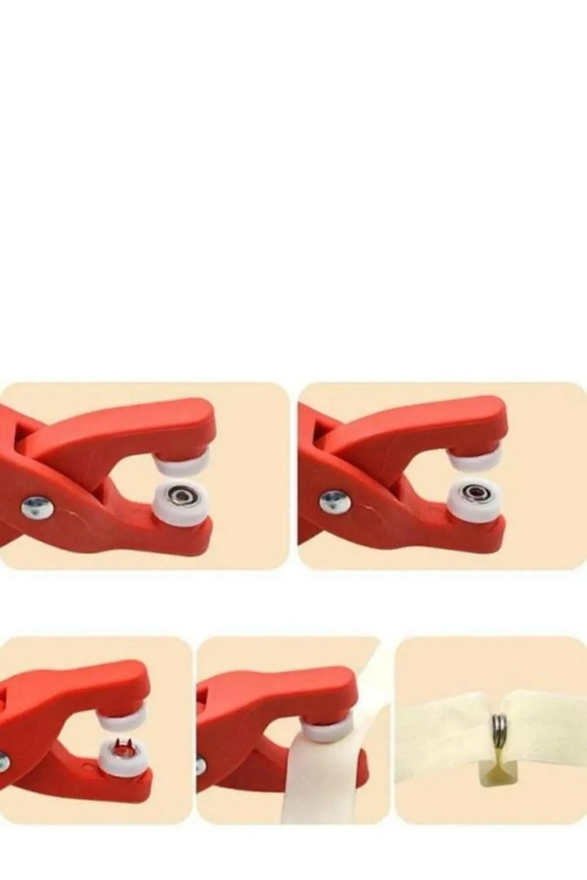 9.5 Mm PLASTİK Çıt Çıt, El Pensesi, Set- Gömlek Ve Bebe Çıtçıt Montaj Seti Düğme Pensesi