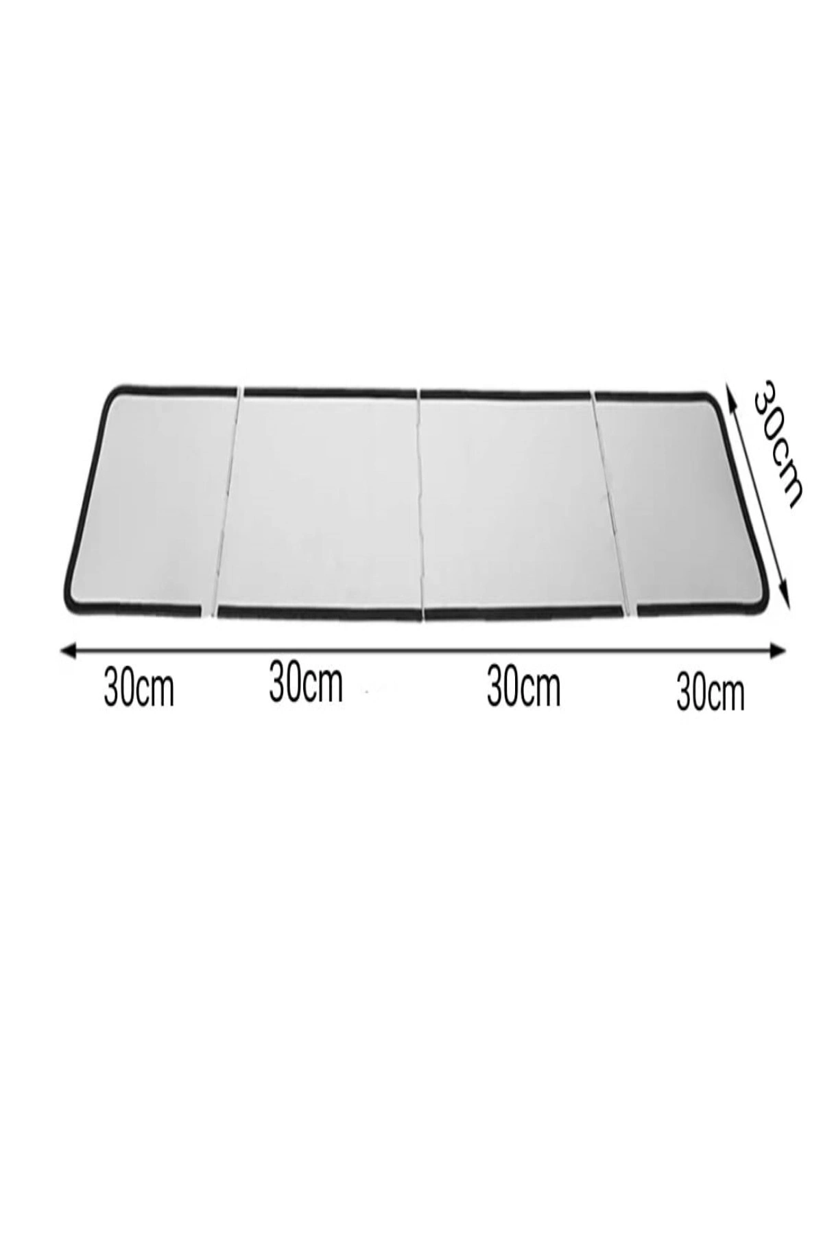 Ocak Arkası Koruyucu Yağ Sıçratmaz Panel Büyük Boy 30+30+30+30