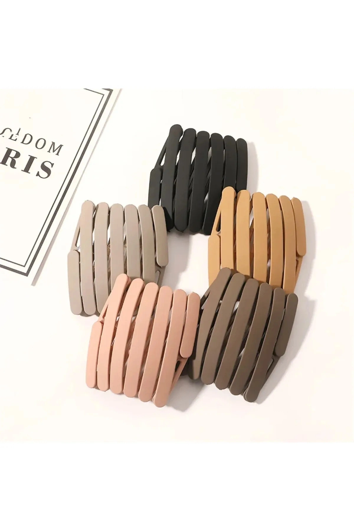 Katlanabilir Saç Taç Toka 1 Adet