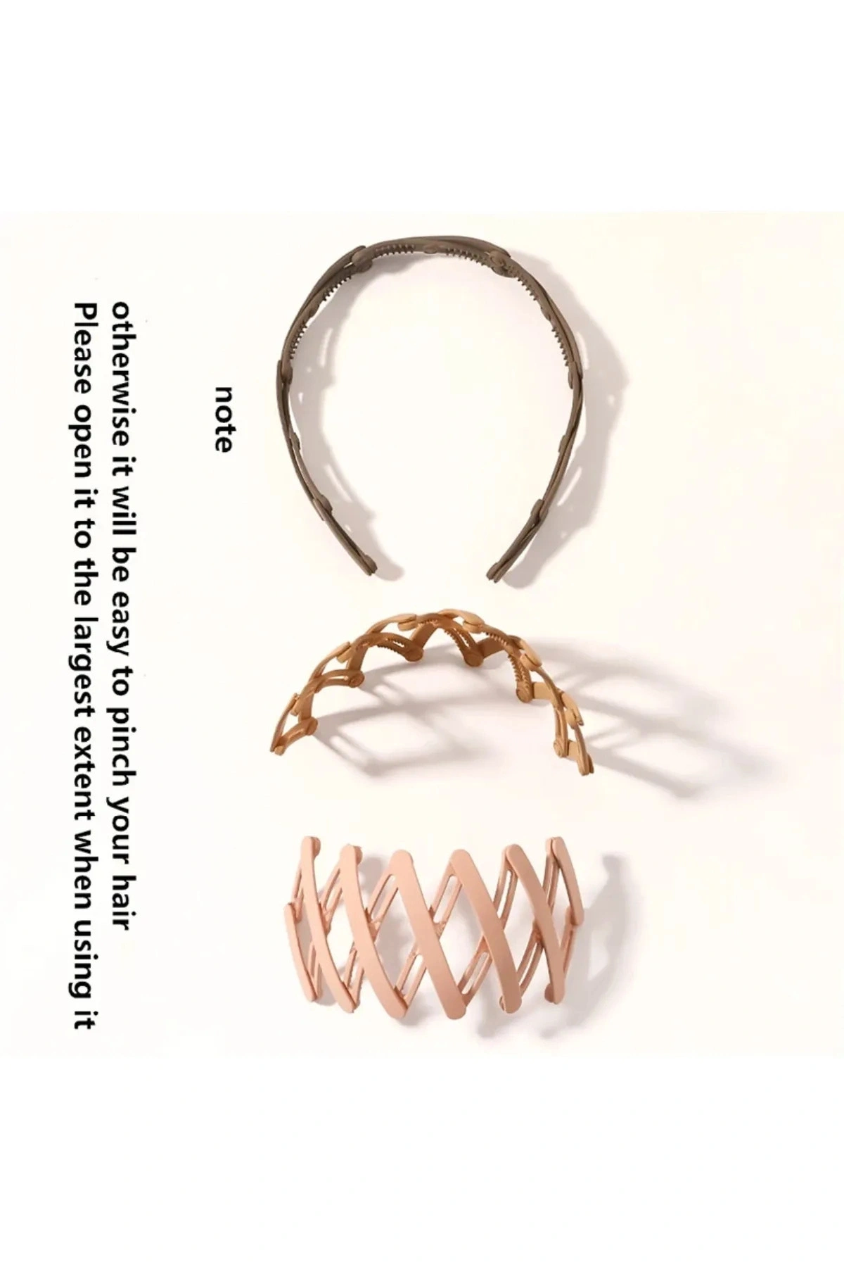 Katlanabilir Saç Taç Toka 1 Adet