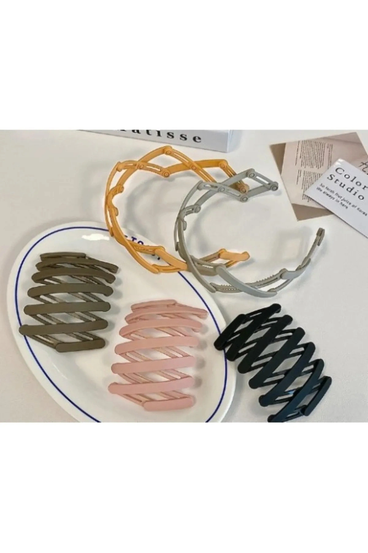 Katlanabilir Saç Taç Toka 1 Adet