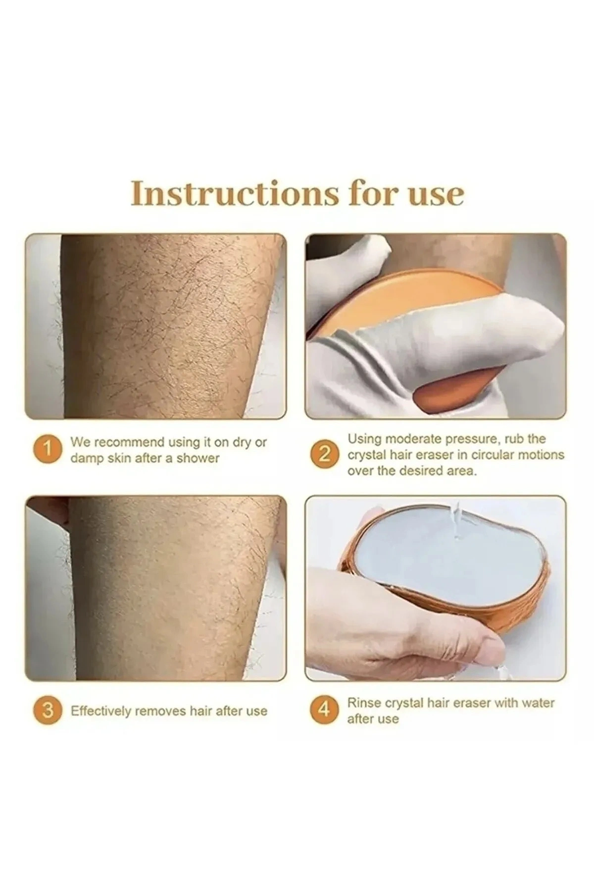 Crystal Eraser Epilasyon Aleti Tüy Silgisi Tüy Alıcı Fiziksel Kristal Epilatör