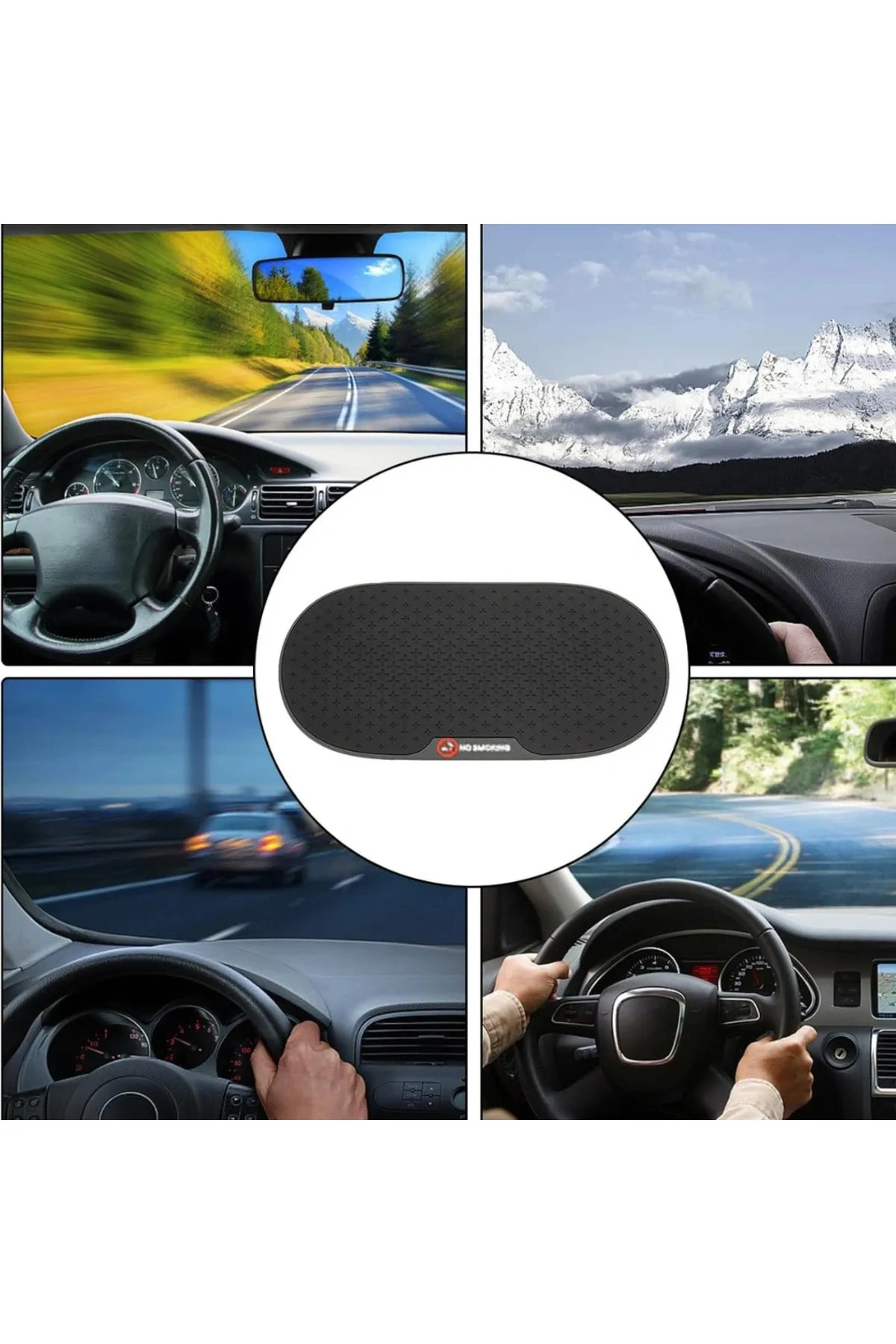 Araç Içi Torpido Kaydırmaz Telefon Tutucu Teleskopik Araba Silikon Telefon Tutucu Mat