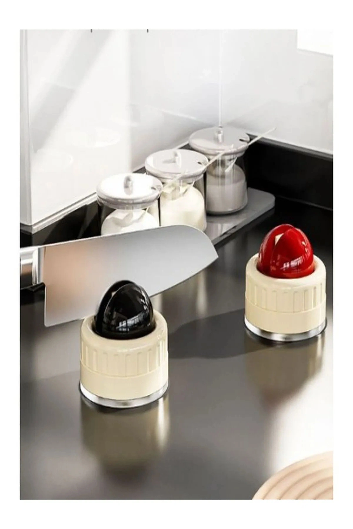 Vantuzlu Bıçak Bileme Aparatı