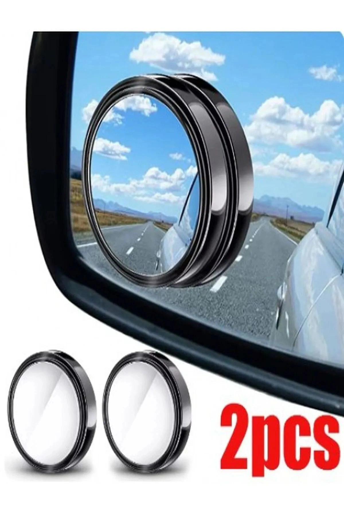 Kör Nokta Aynası Park Etme Aynası Yuvarlak 2 Adet