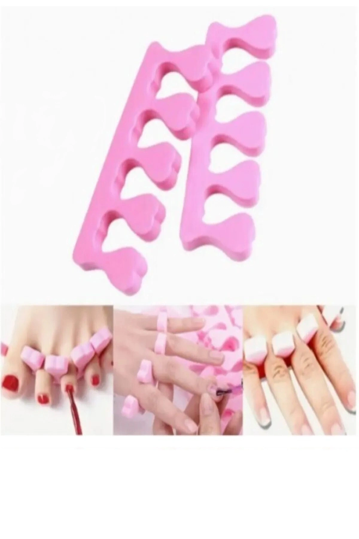 Parmak Ayırıcı Sünger Manikür Pedikür Aparatı 5 ADET