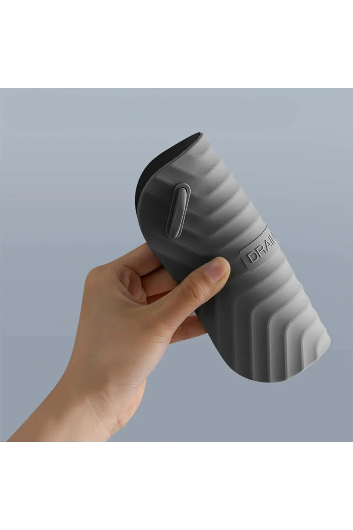 Siyah Renk Kare Kötü Koku Önleyici Silikon Mat Banyo Mutfak Lavabo Balkon Gider Tıpası Kapağı