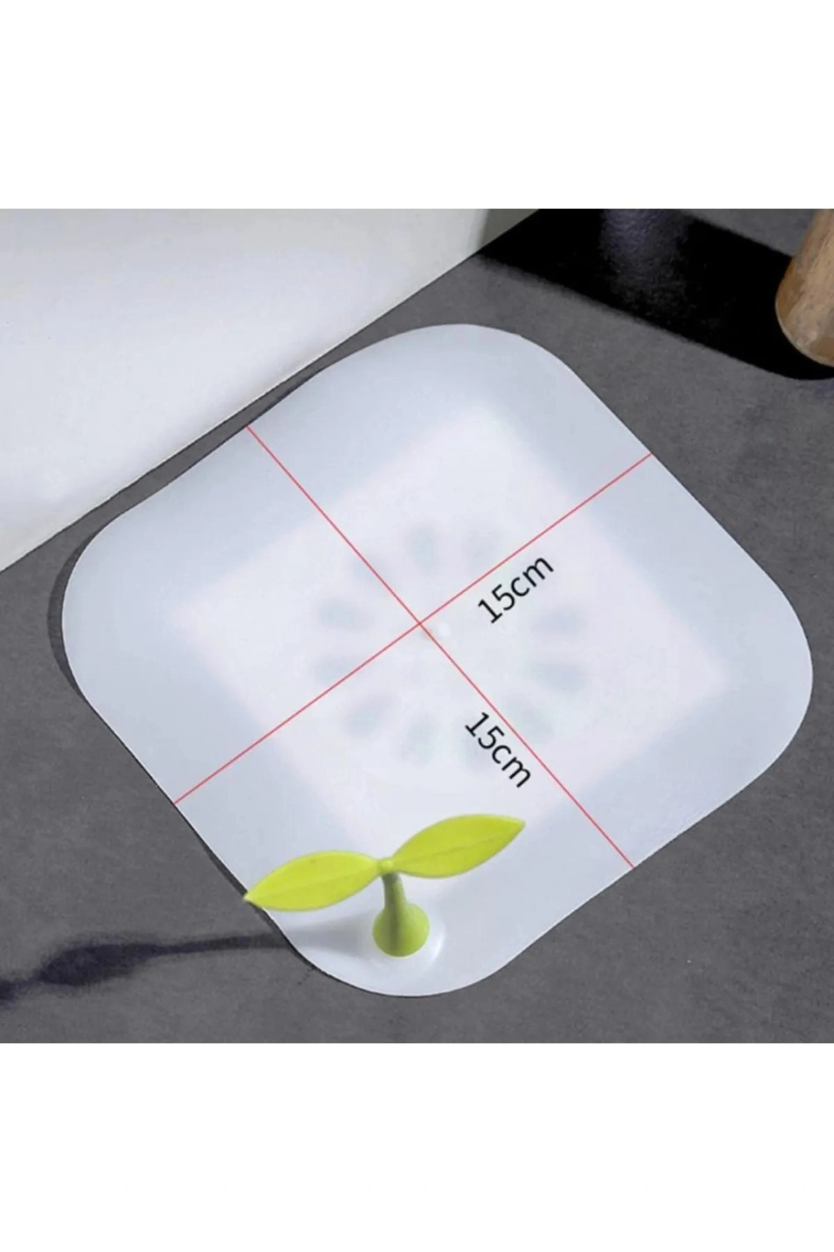 Gider Kötü Koku Önleyici Palmiye Lavabo Gider Kapatıcı Banyo Küvet Süzgeç Kapatma Beyaz Renk