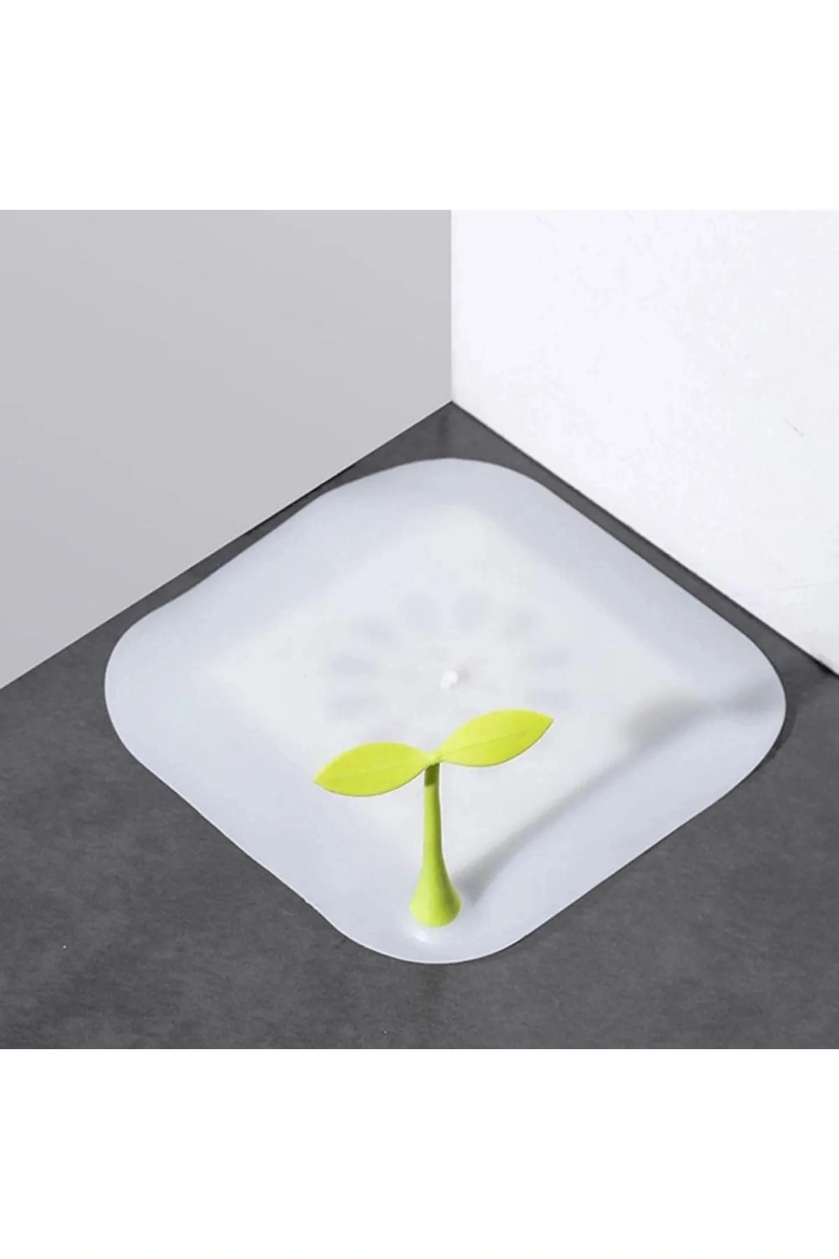 Gider Kötü Koku Önleyici Palmiye Lavabo Gider Kapatıcı Banyo Küvet Süzgeç Kapatma Beyaz Renk