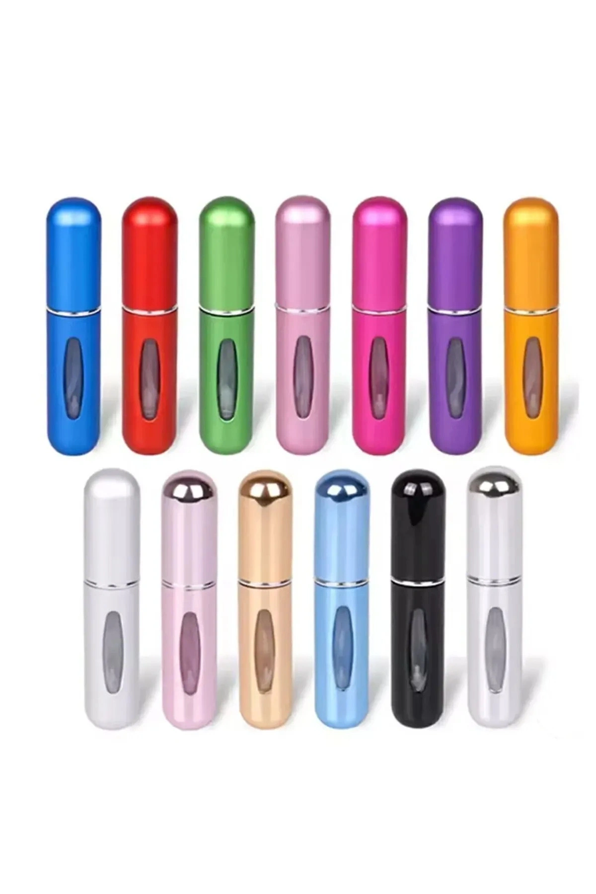 Parfüm Şişesi Çanta Içi Mini Doldurulabilir Seyahat Cep Yedek Parfüm Şişesi 5 ml 1 Adet