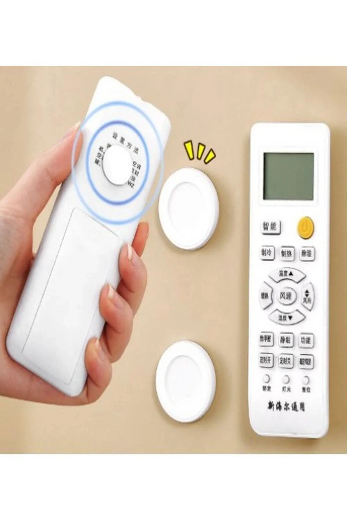 2 Adet Mıknatıslı Çok Amaçlı Kumanda Modem Ve Telefon Tutucu