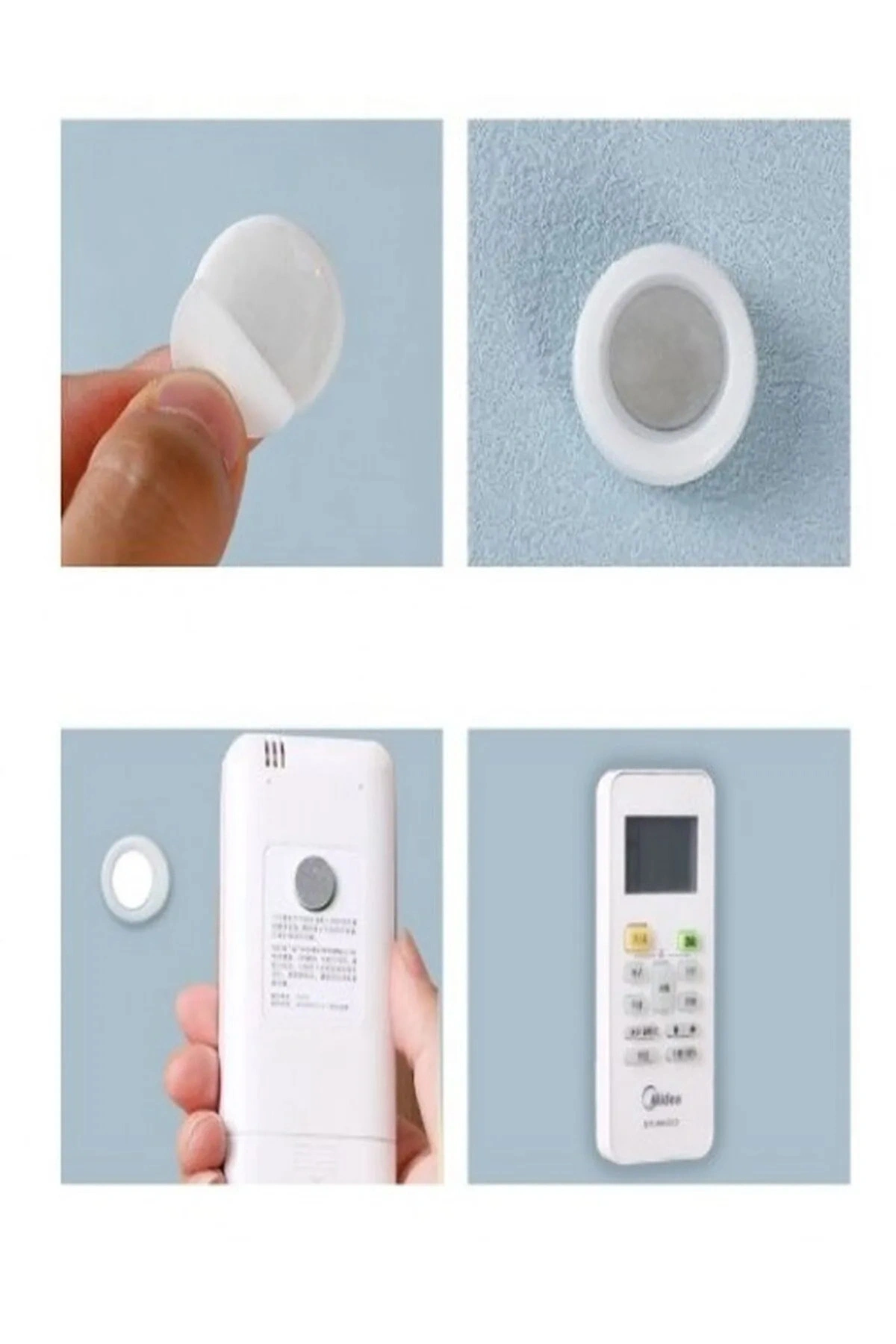 2 Adet Mıknatıslı Çok Amaçlı Kumanda Modem Ve Telefon Tutucu