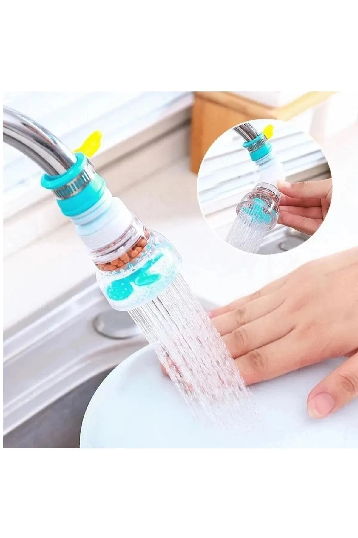 Oynar Başlıklı Pervaneli Taşlı Musluk Başlığı 1 Adet