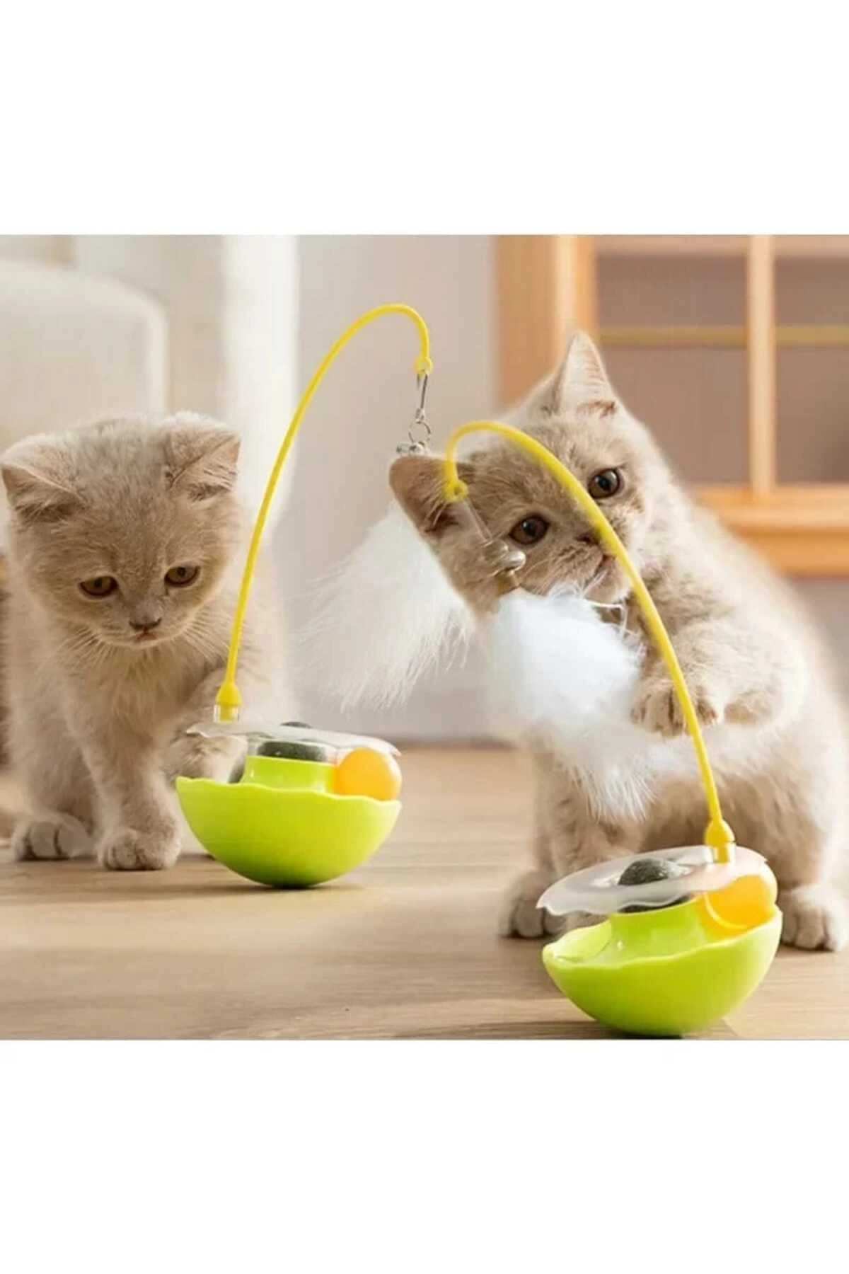 KEDİ NANESİ YALAMA TOPLU HACI YATMAZ TÜYLÜ KEDİ OYUNCAĞI İNTERAKTİF OYUNCAKLAR 1 ADET