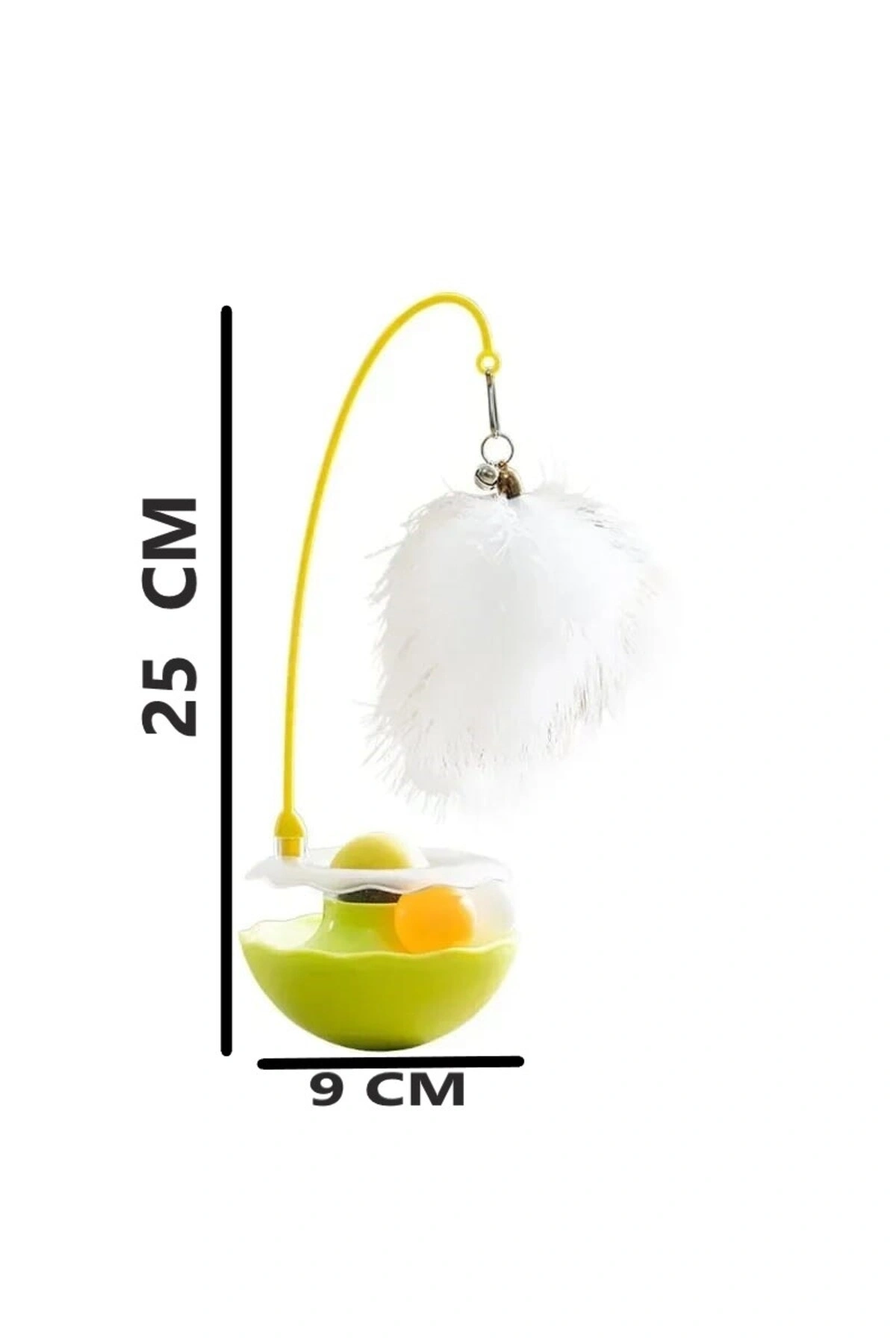 KEDİ NANESİ YALAMA TOPLU HACI YATMAZ TÜYLÜ KEDİ OYUNCAĞI İNTERAKTİF OYUNCAKLAR 1 ADET