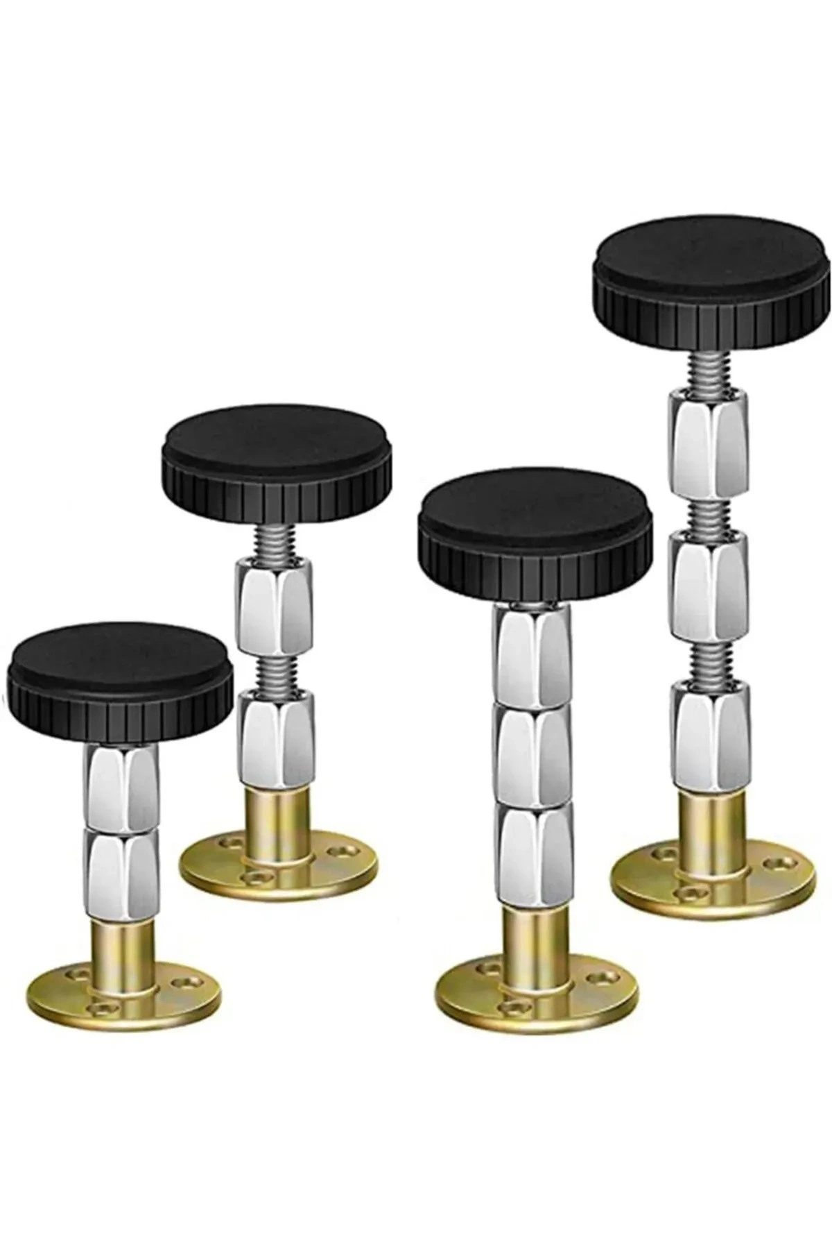 Yatak Baza Başlık Sabitleme Aparatı Ses Ve Sallanma Titreşim Önleyici Eşya Sabitleme 2 Adet