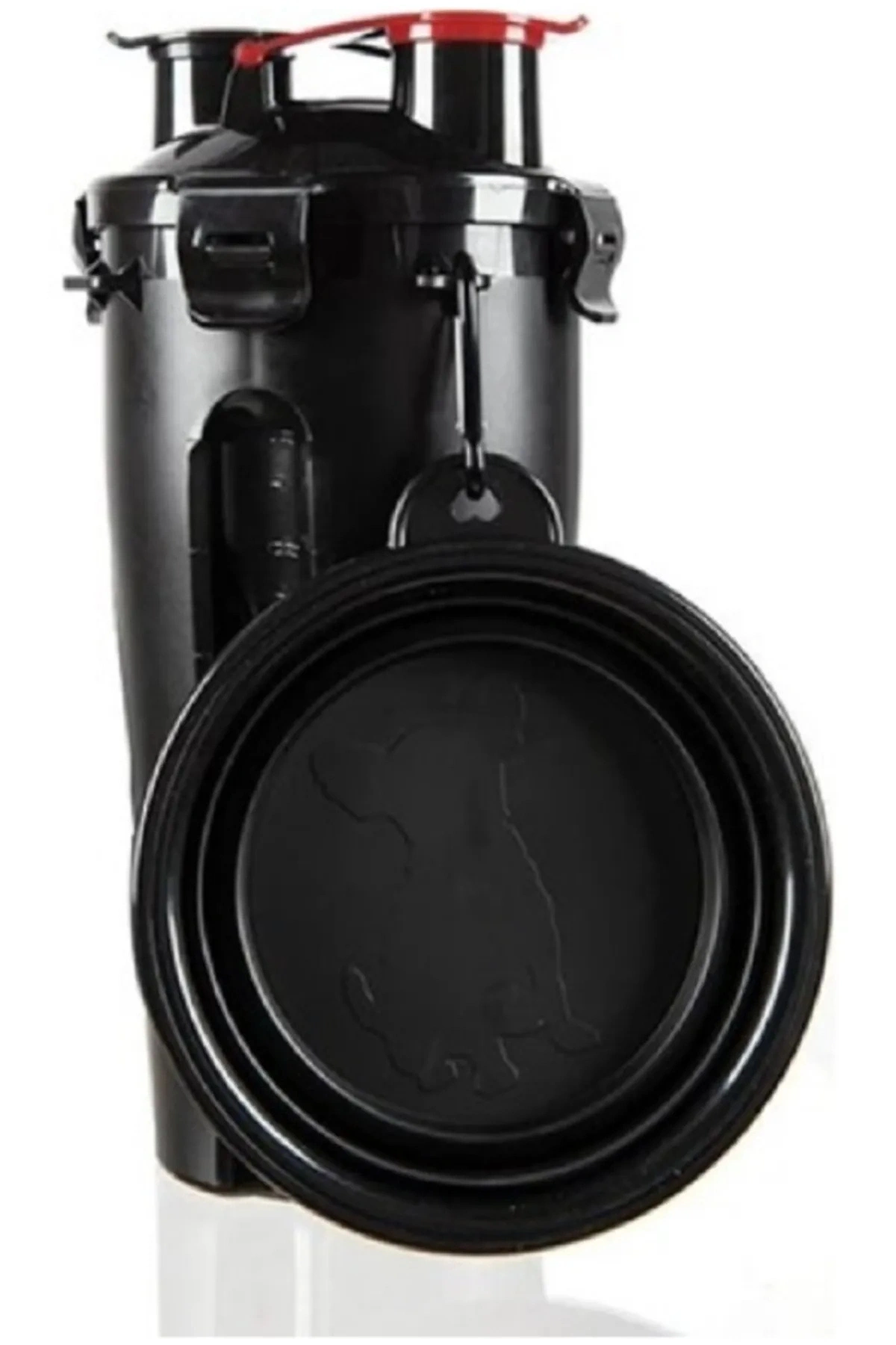 Katlanır Mama Kablı Su ve Mama Matarası 1 Adet