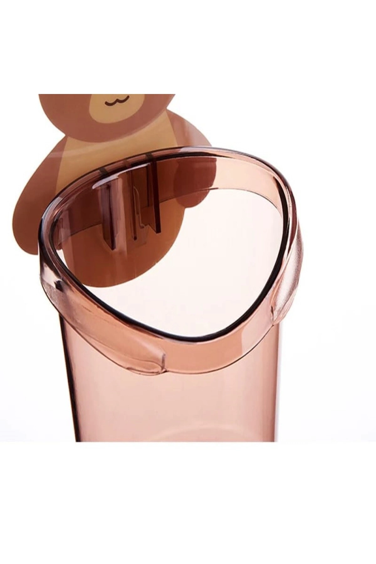 Ayıcık  Diş Fırçası fincanı Tutucu Diş Macunu Depolama rafı Standı Kendinden Yapışkanlı 1 ADET