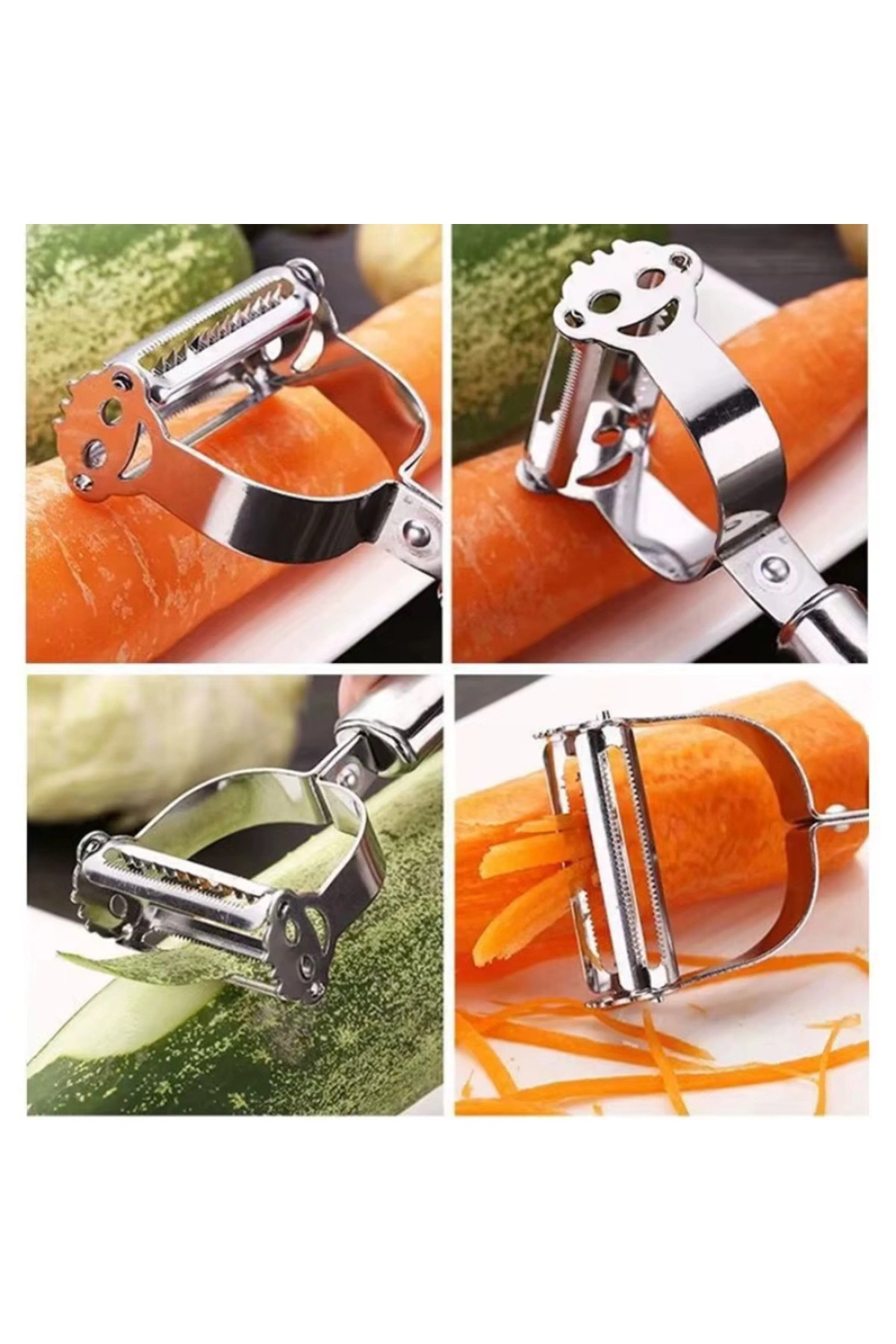 Paslanmaz Çelik Jülyen Soyucu Julien Dograyıcı Rende 1 Adet