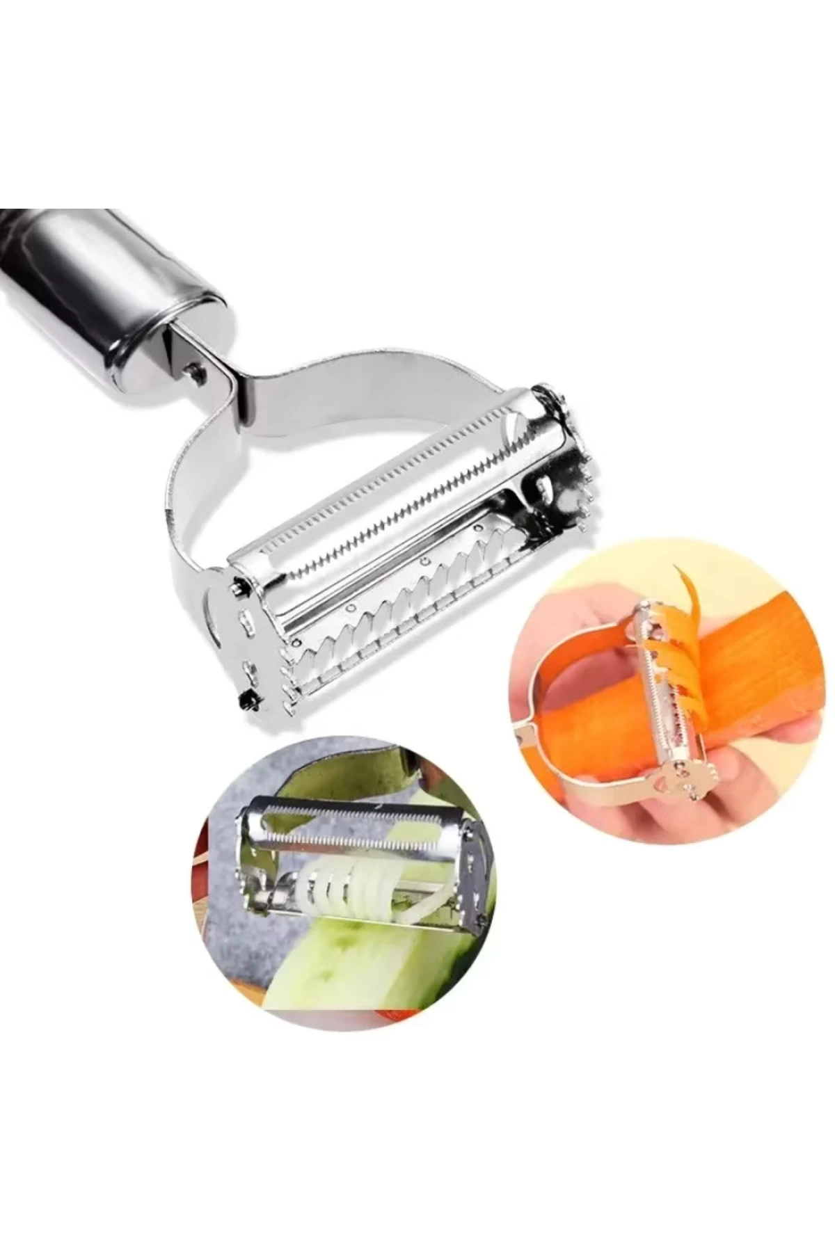 Paslanmaz Çelik Jülyen Soyucu Julien Dograyıcı Rende 1 Adet