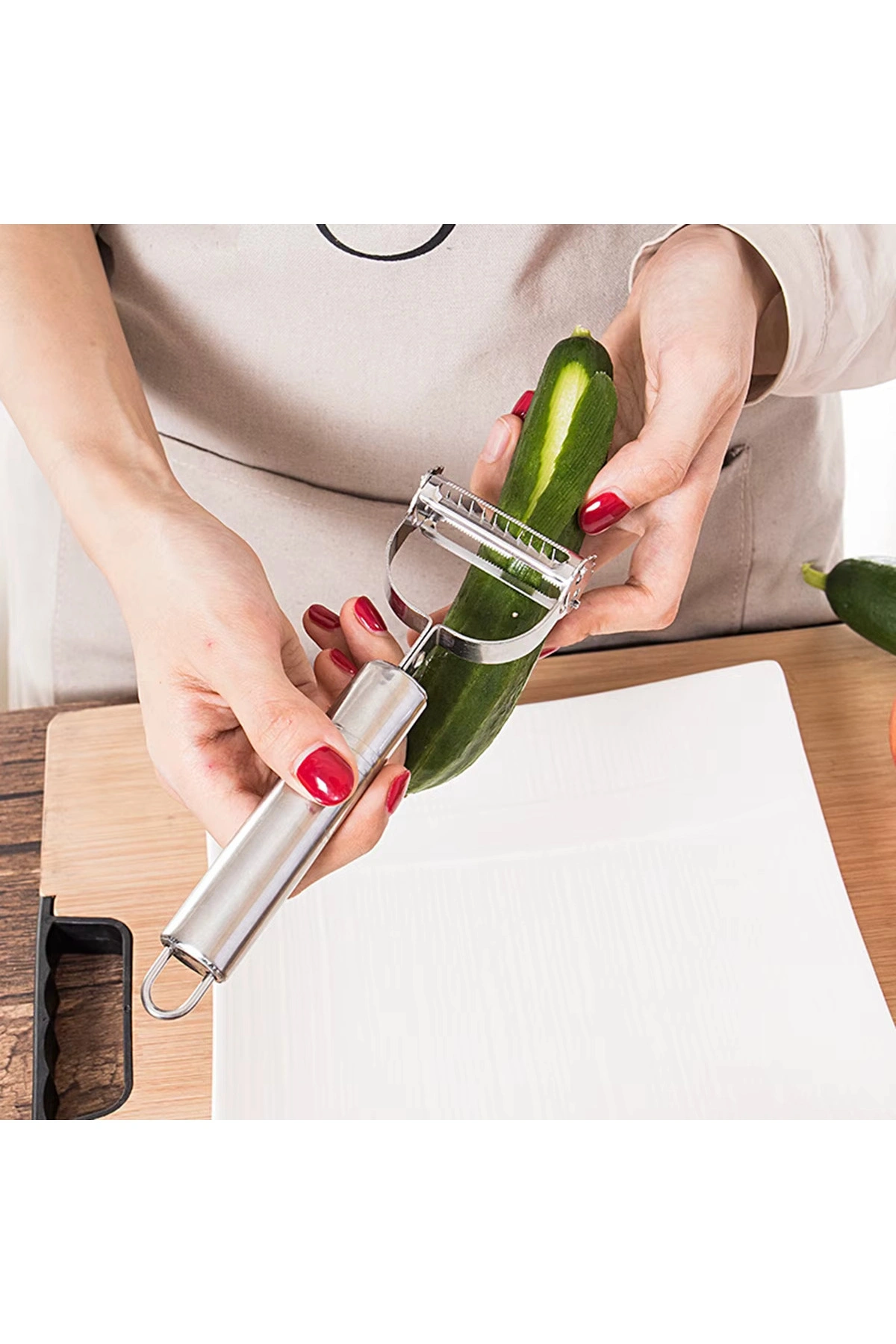 Paslanmaz Çelik Jülyen Soyucu Julien Dograyıcı Rende 1 Adet