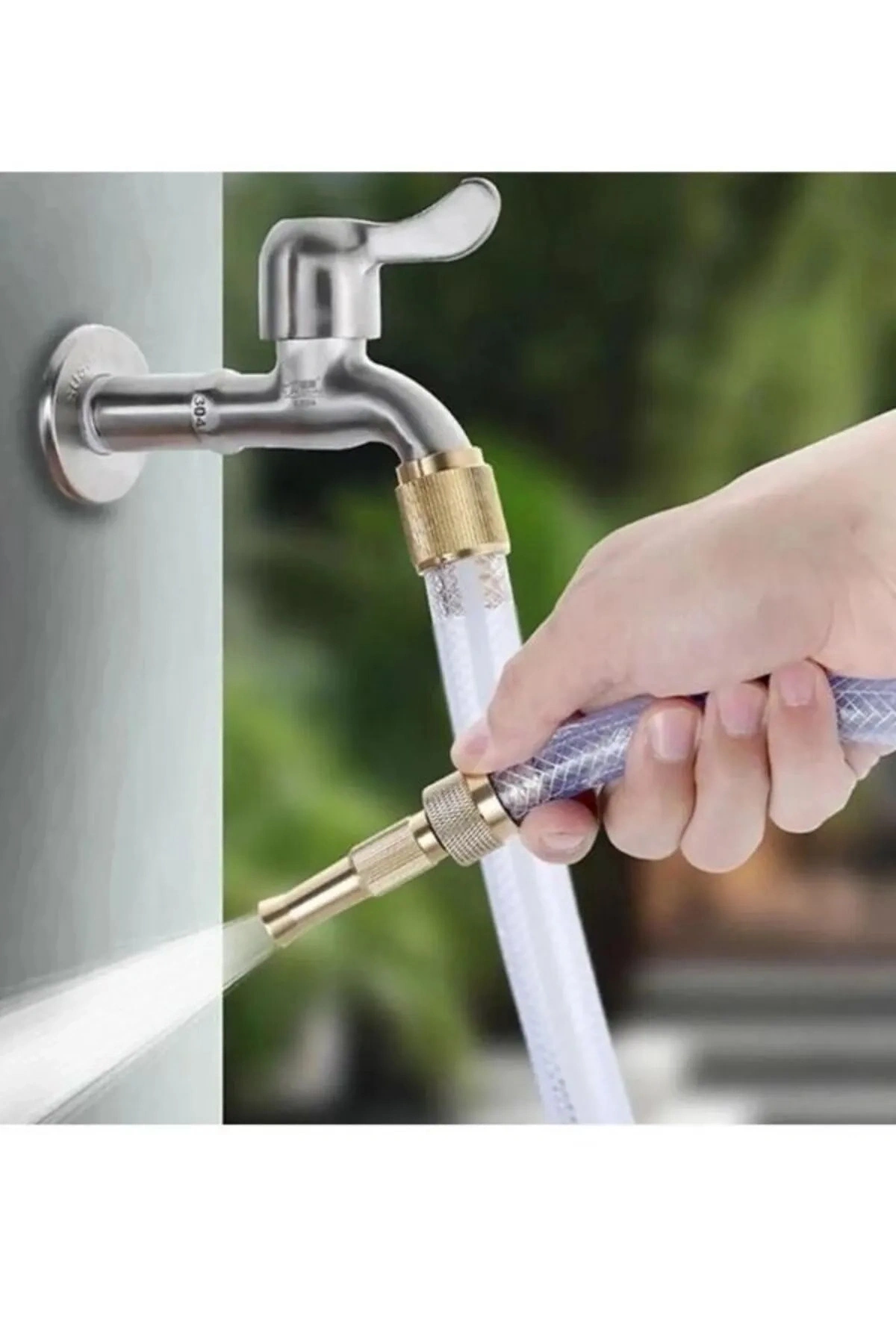 Yüksek Basınçlı Ayarlanabilir Bahçe Sulama Araba Yıkama Tazyikli Su Püskürtme Tabancası